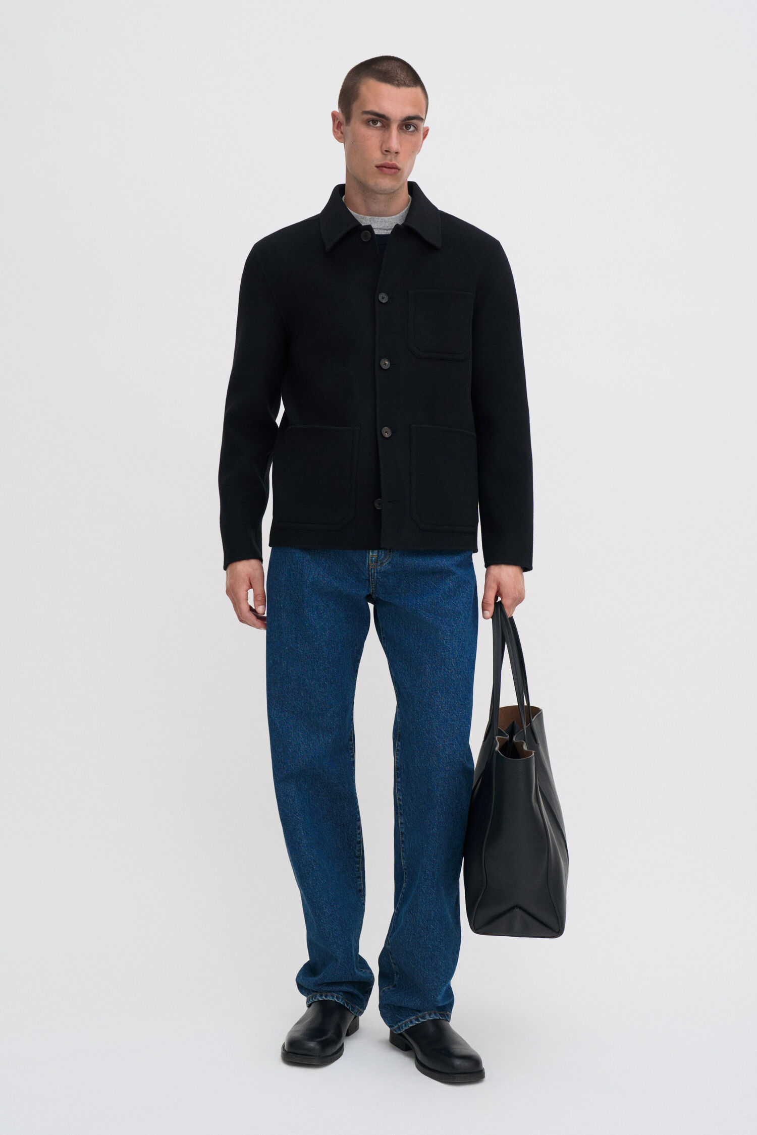 Doublé Wool Work Jacket
