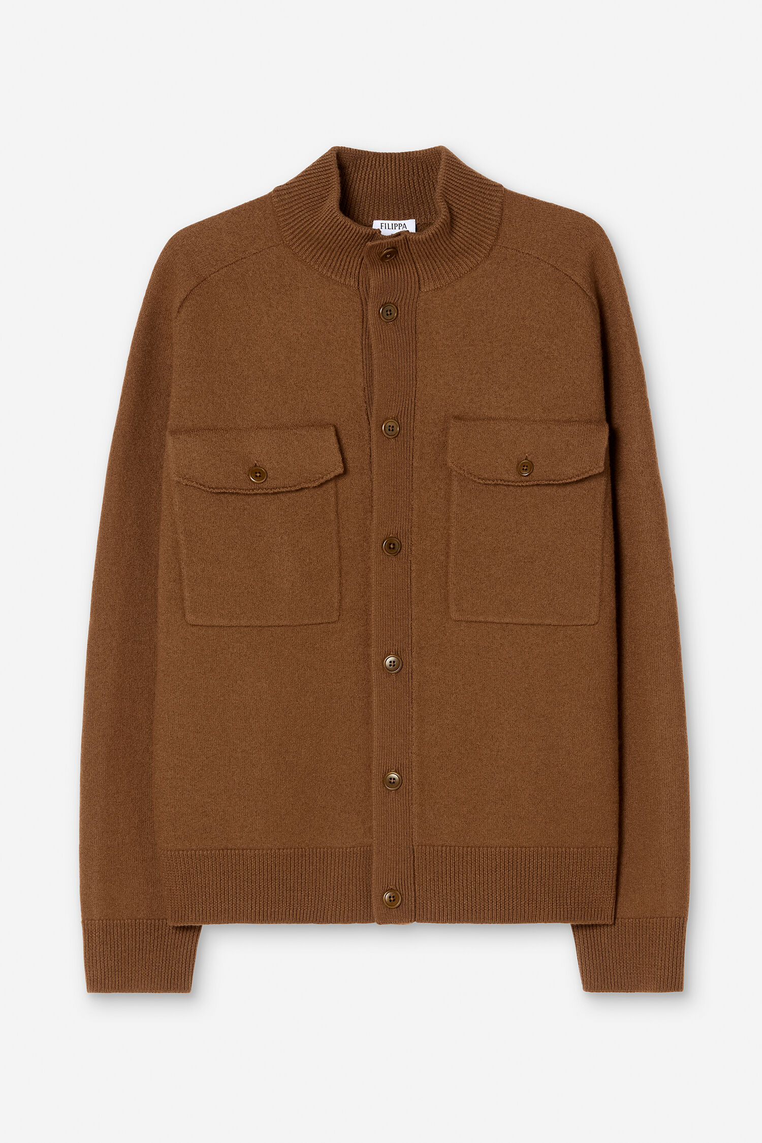 Felted Knit Overshirt