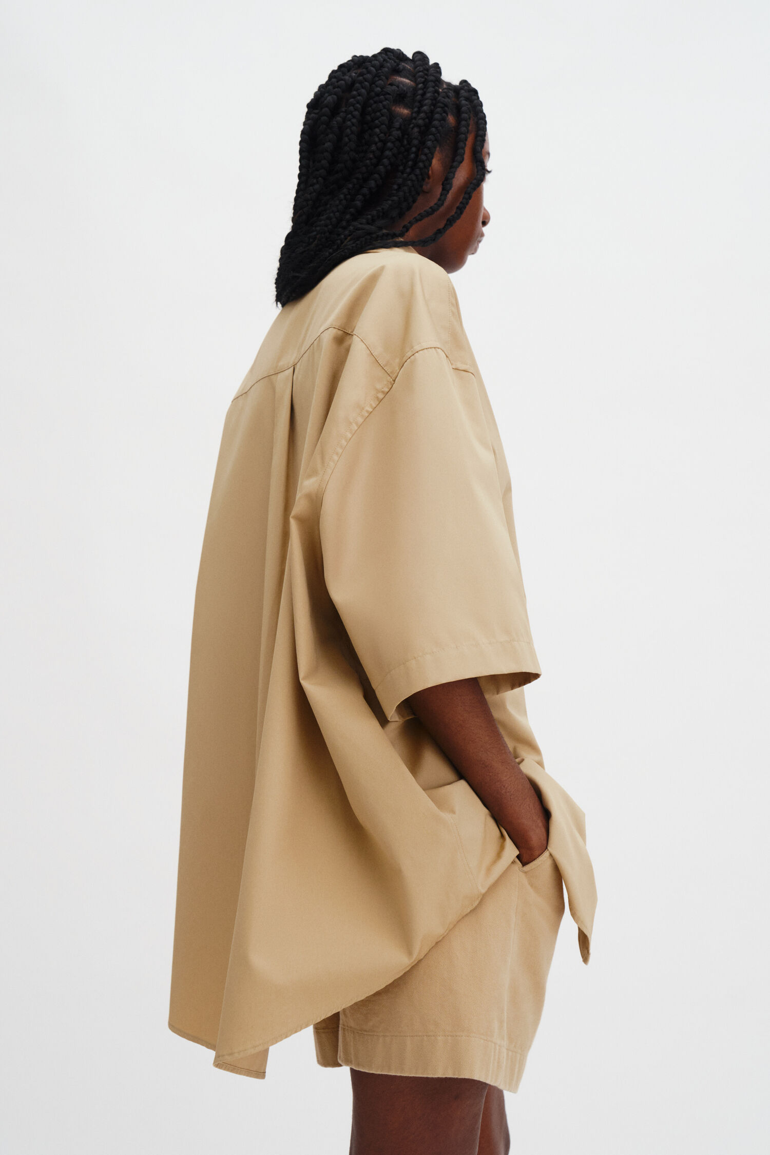 Oversized Short Sleeve Shirt