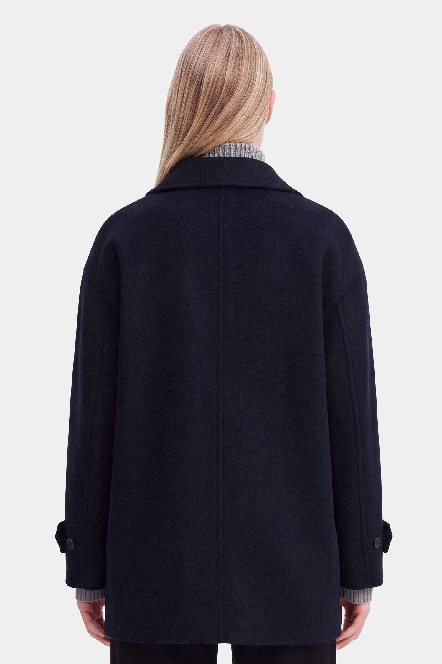 Audrey Wool Doubl&eacute; Jacket