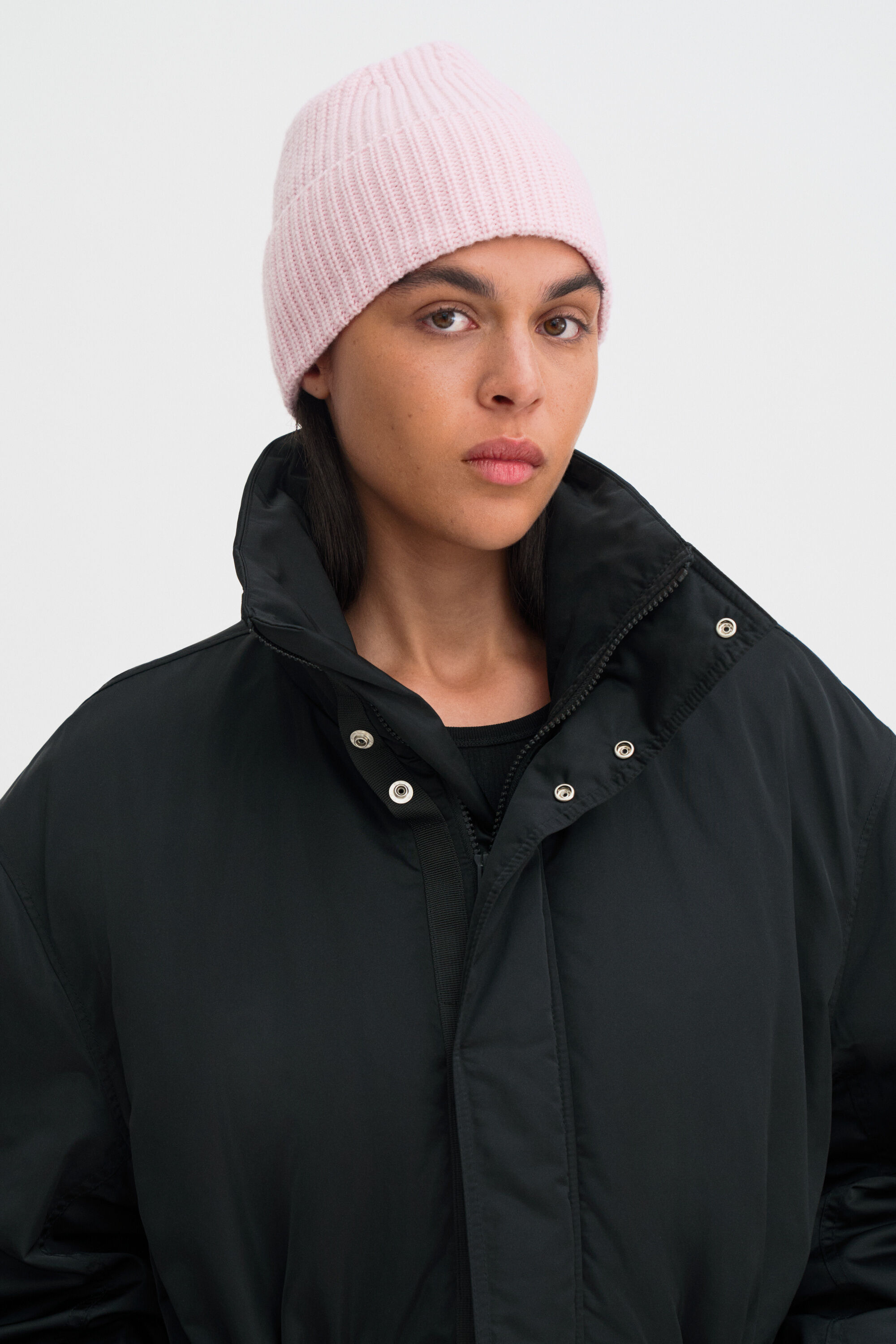 Wool Cashmere Hat - Light Pink | FILIPPA K