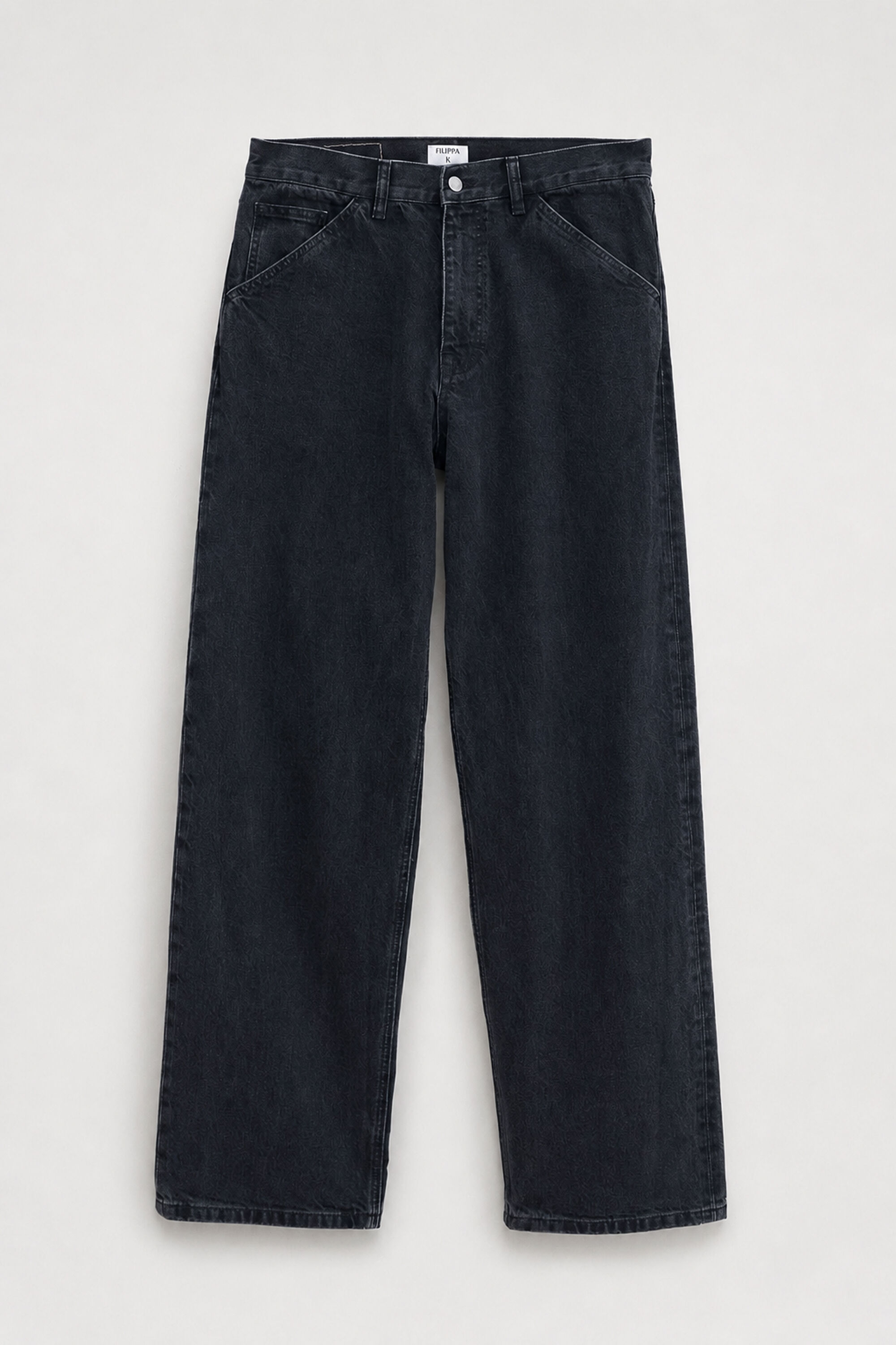 Baggy Jeans - Charcoal Black | FILIPPA K
