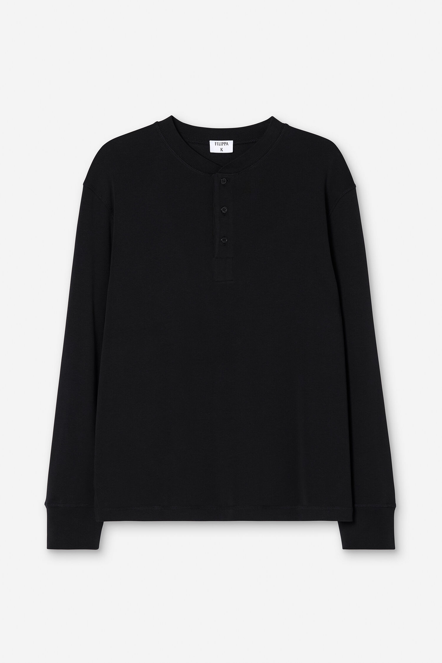 Cotton Rib Henley