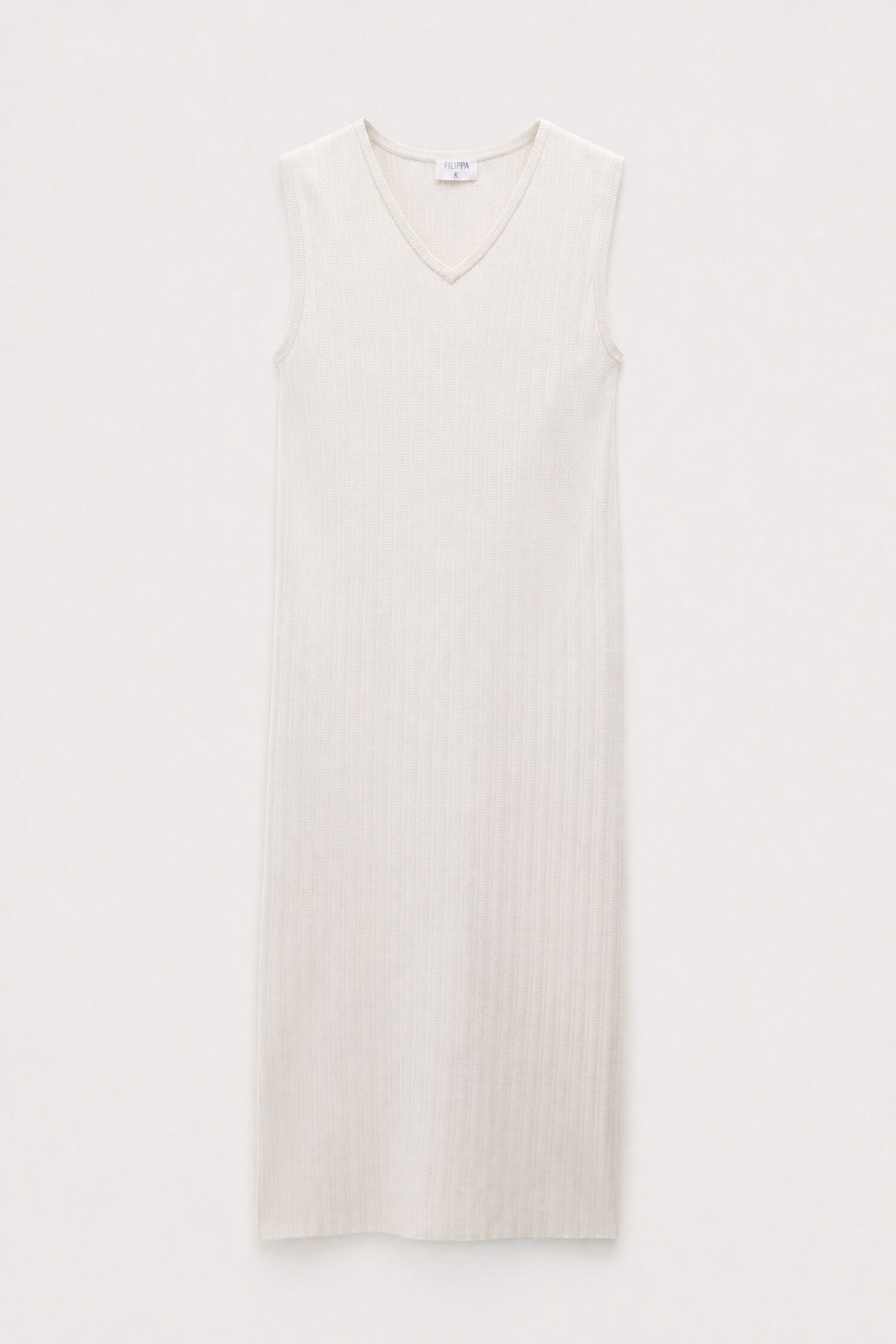 V-Neck Knit Dress