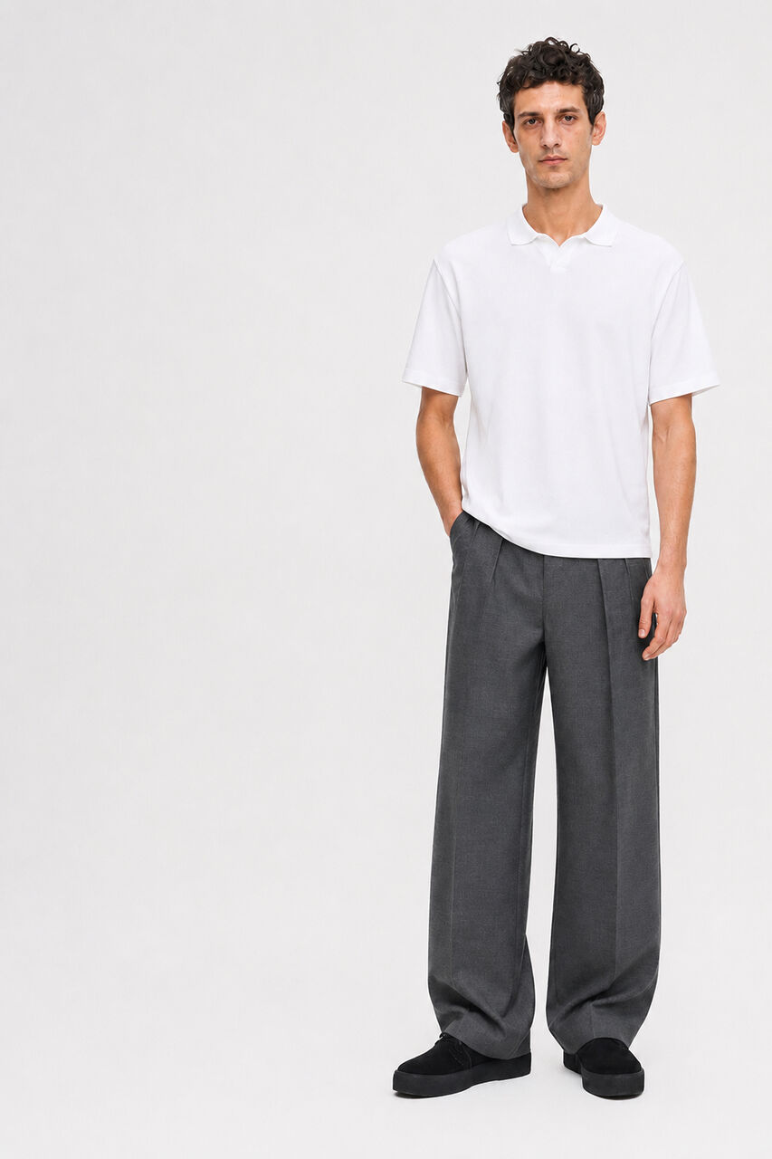 M. Lycra Polo T-Shirt