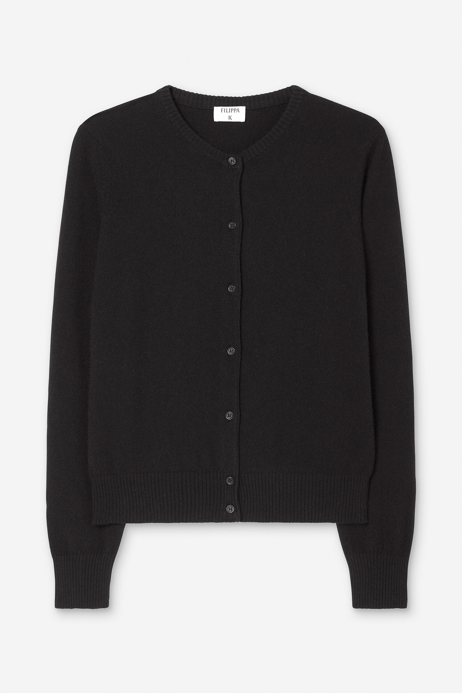 Cashmere Crewneck Cardigan
