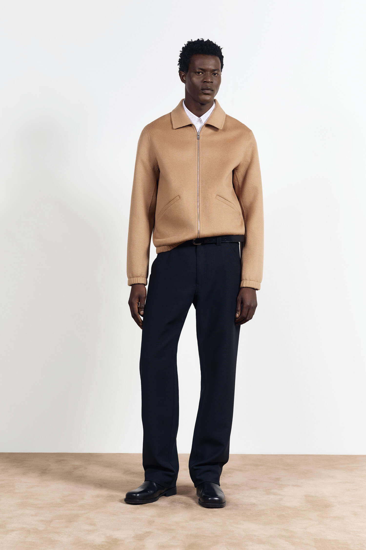 Doublé Coach Jacket - Dark Camel | FILIPPA K