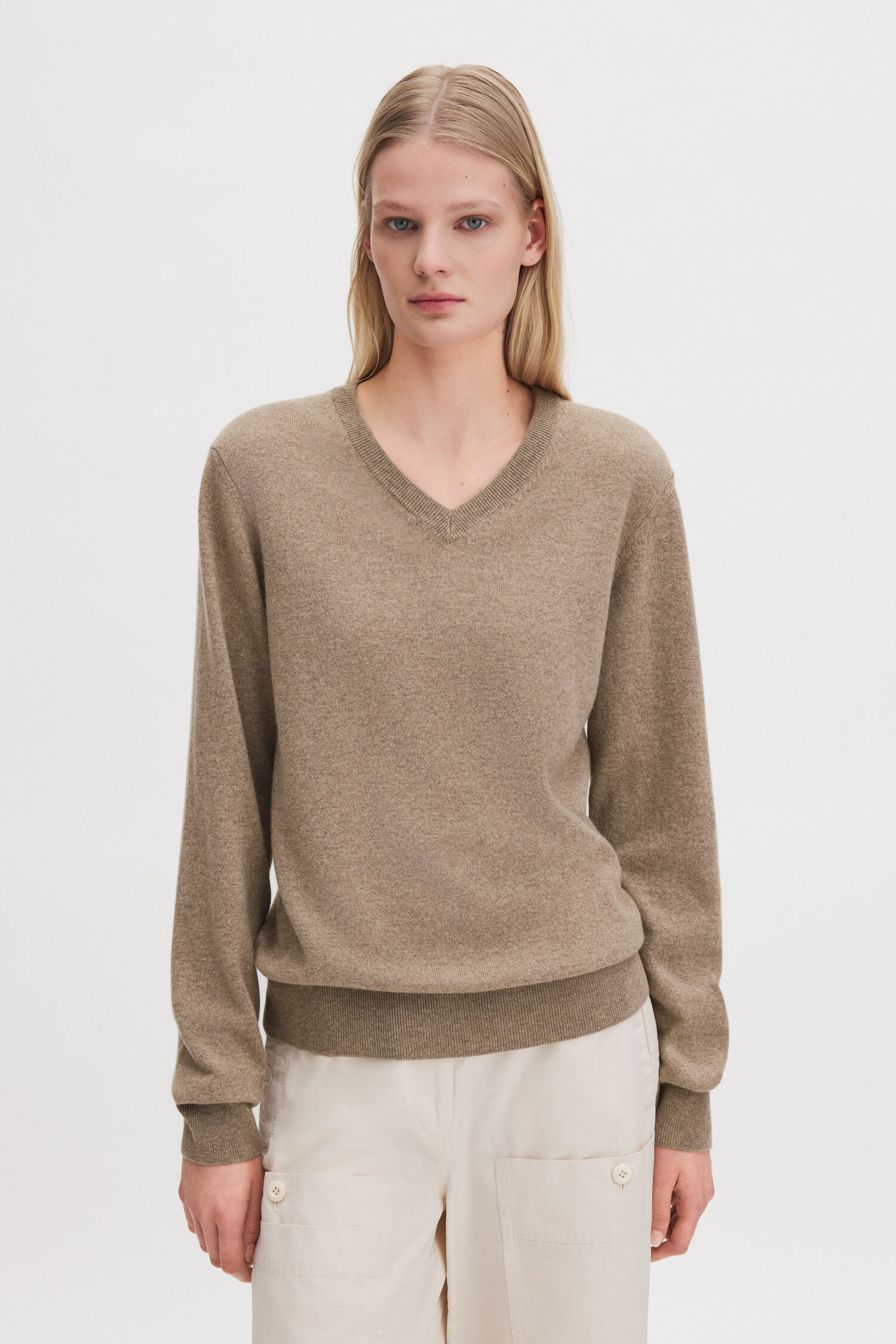Cashmere V-Neck Sweater