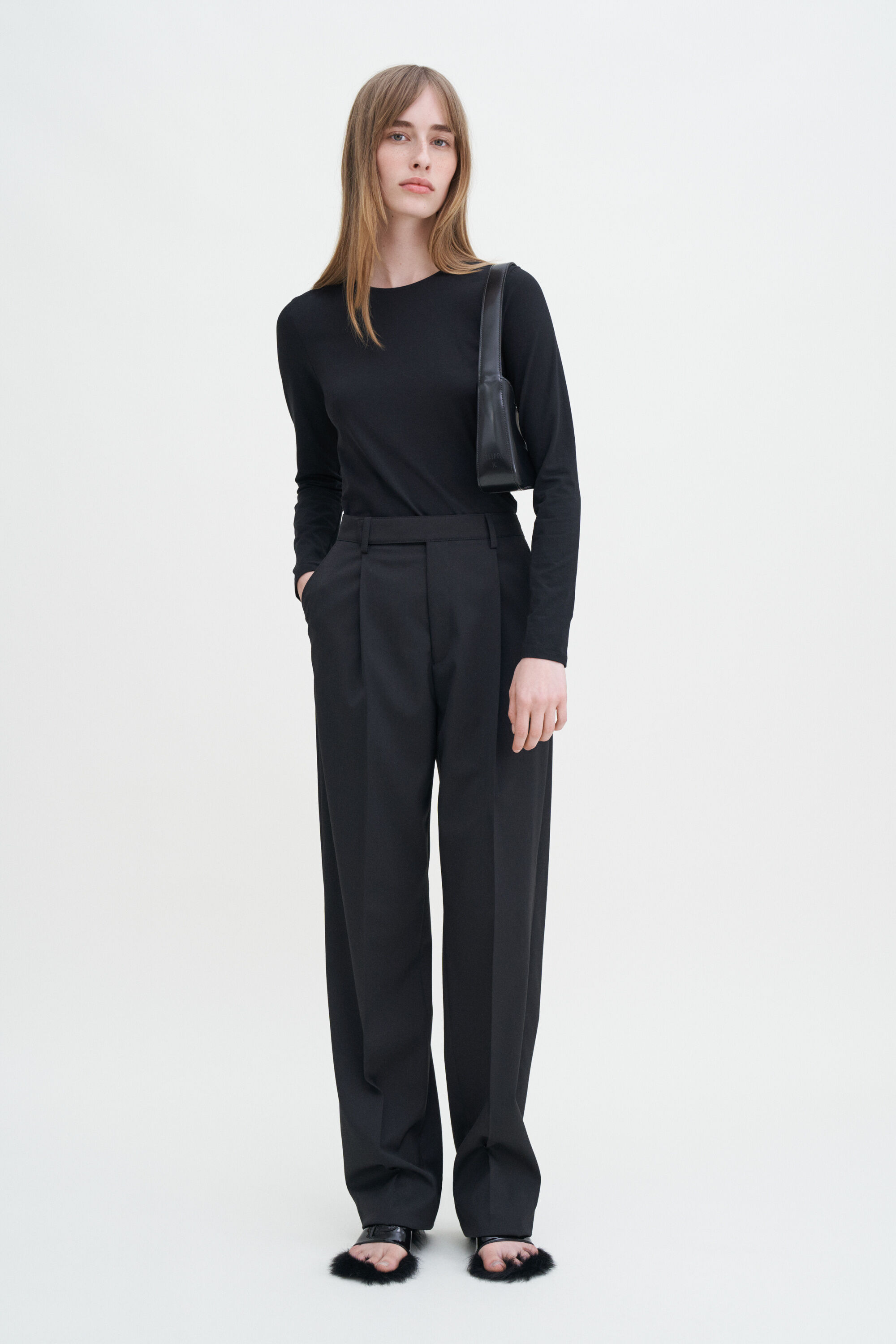 Filippa k clean cut cap sleeve dress top