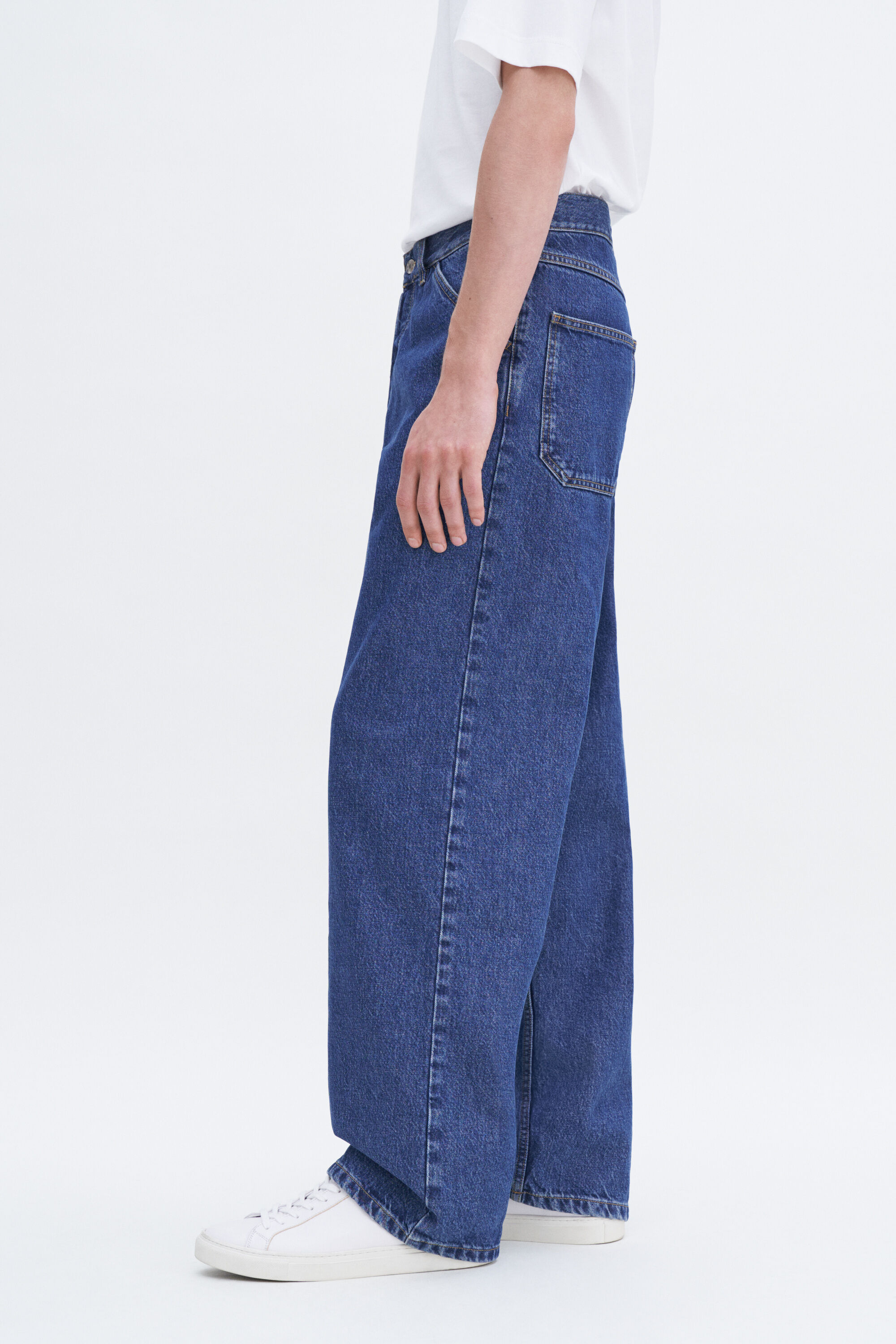Classic Straight Jeans - Mid Grey Wash | Filippa K