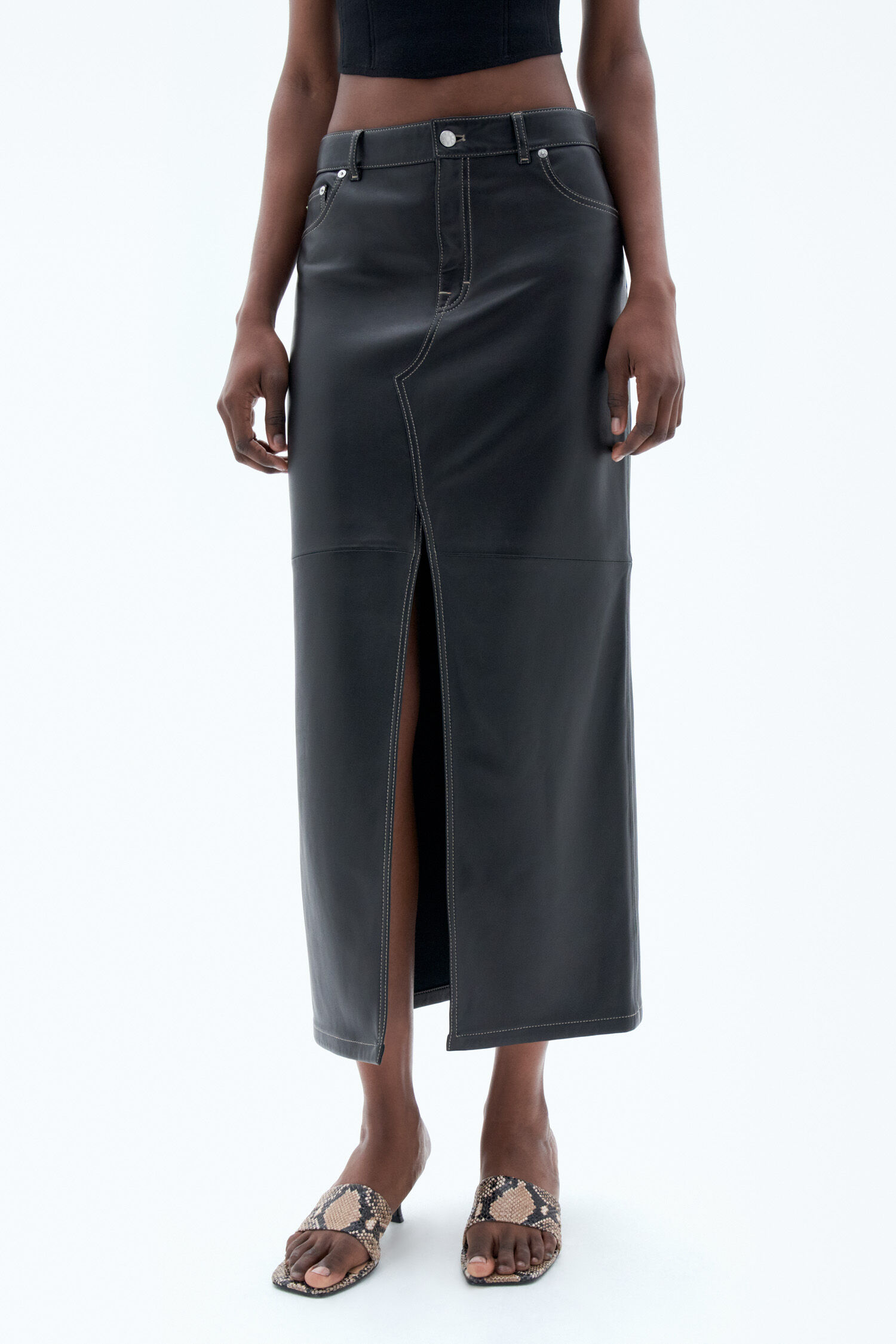Leather Skirt