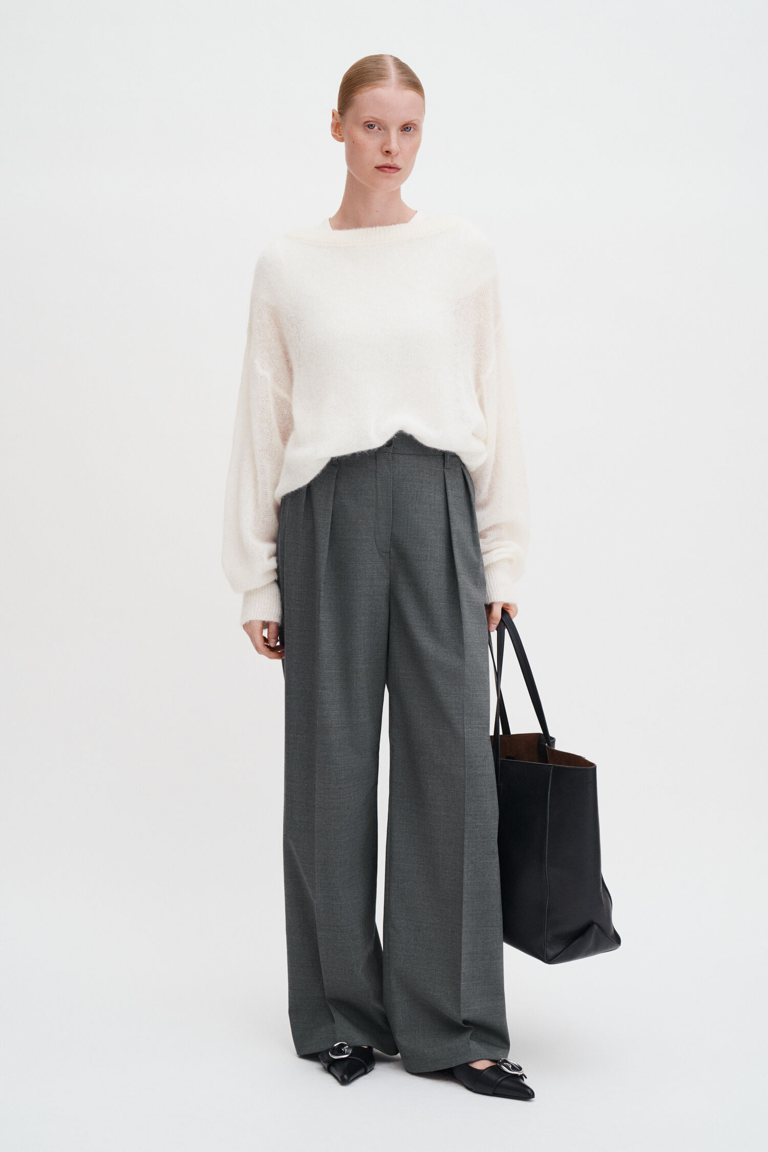 Boatneck Alpaca Sweater