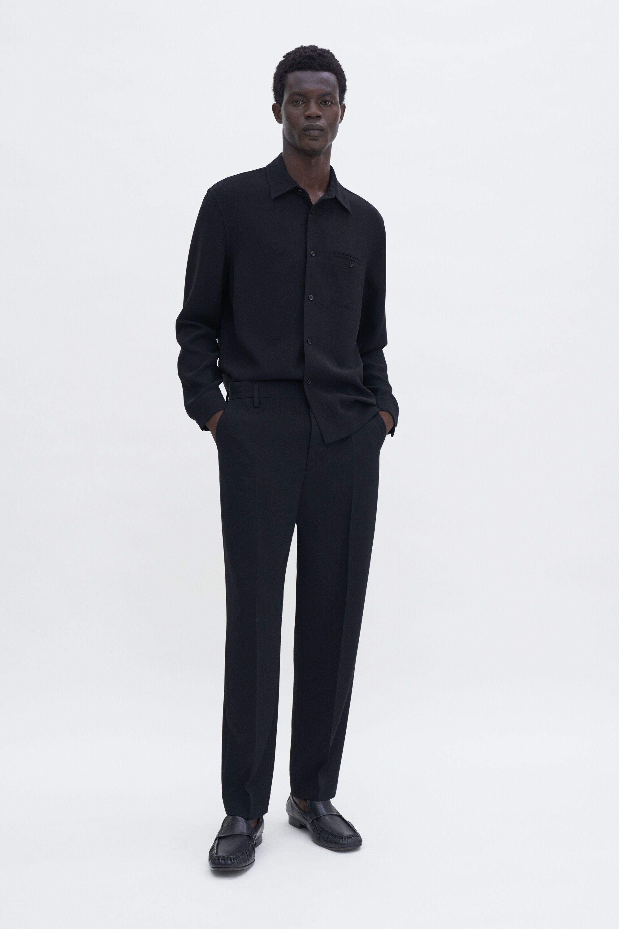 【関税込み】Filippa K スリッパ & ローファー Logo Soft Loafers - Black | Filippa K