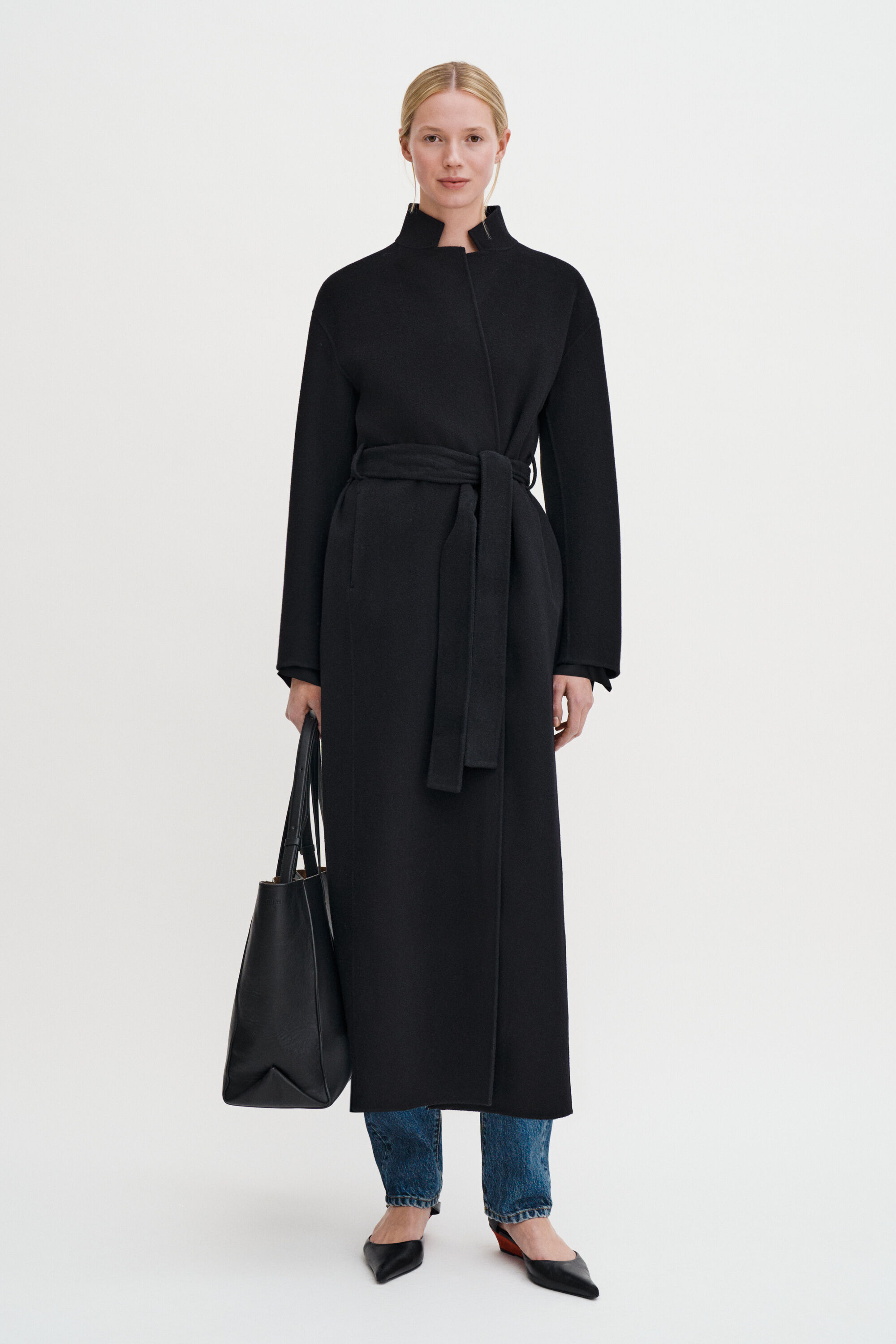 Alexa Coat - Black | FILIPPA K