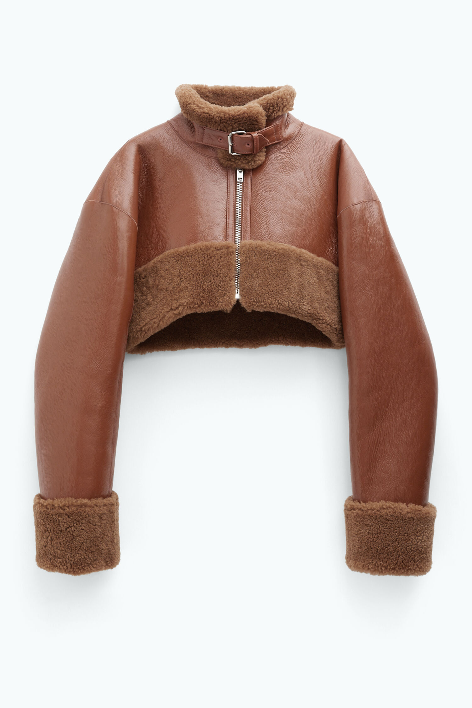 Yeezy shearling flight coat discount