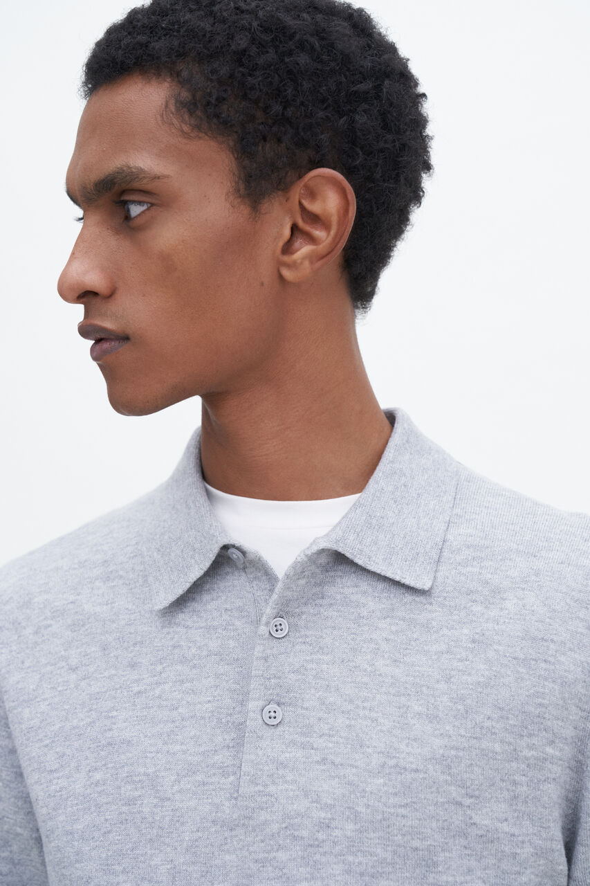 Knitted Polo Shirt