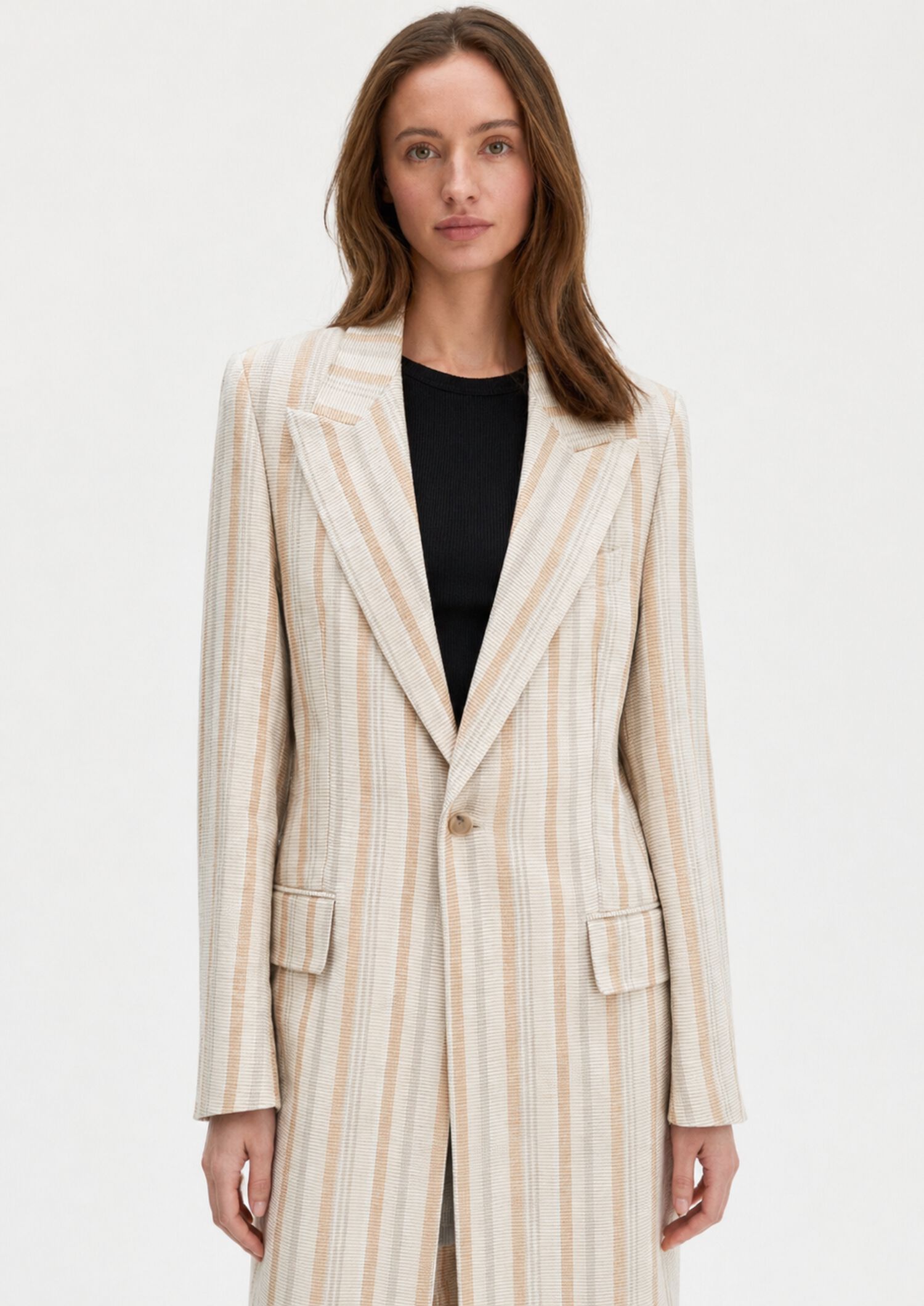 Long Blazer Coat