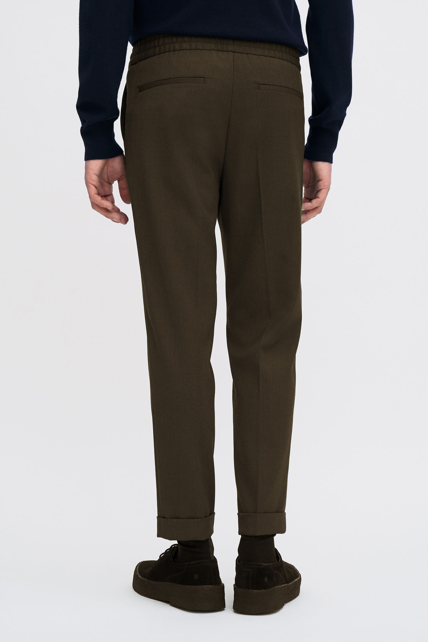 Terry Cropped Trousers