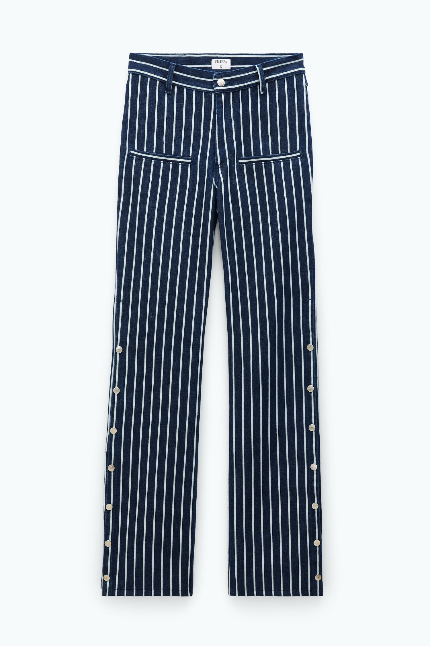 Button Detail Jeans