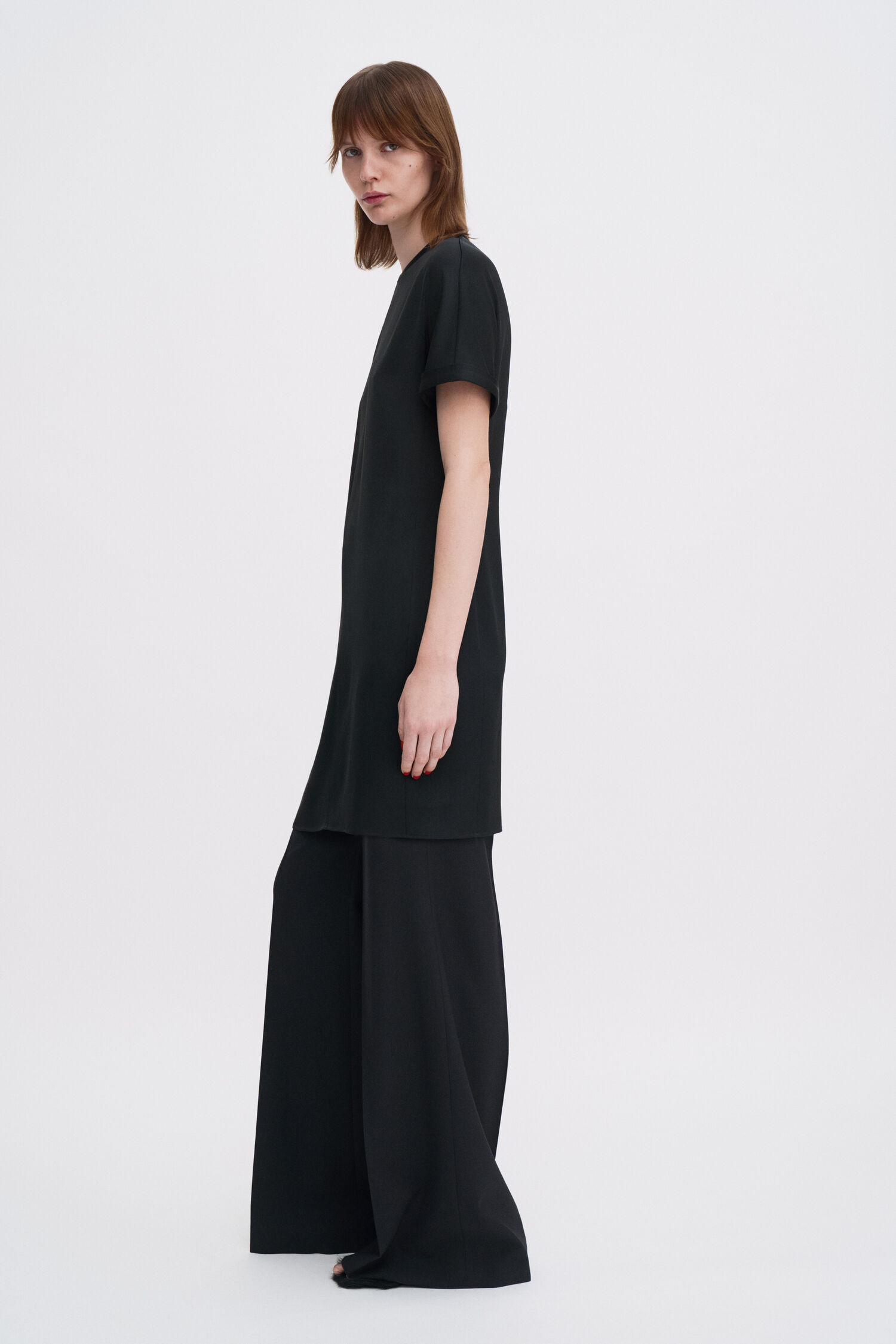 Batwing Short Sleeve Dress