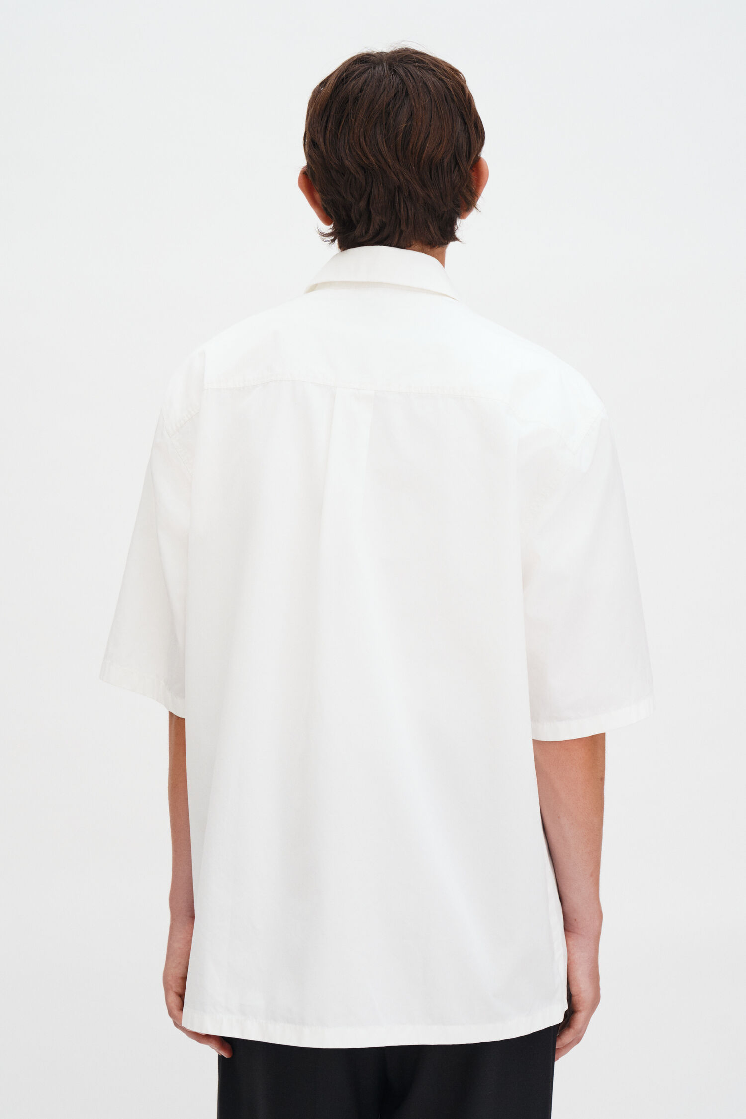 Oversized Washed Cotton Shirt