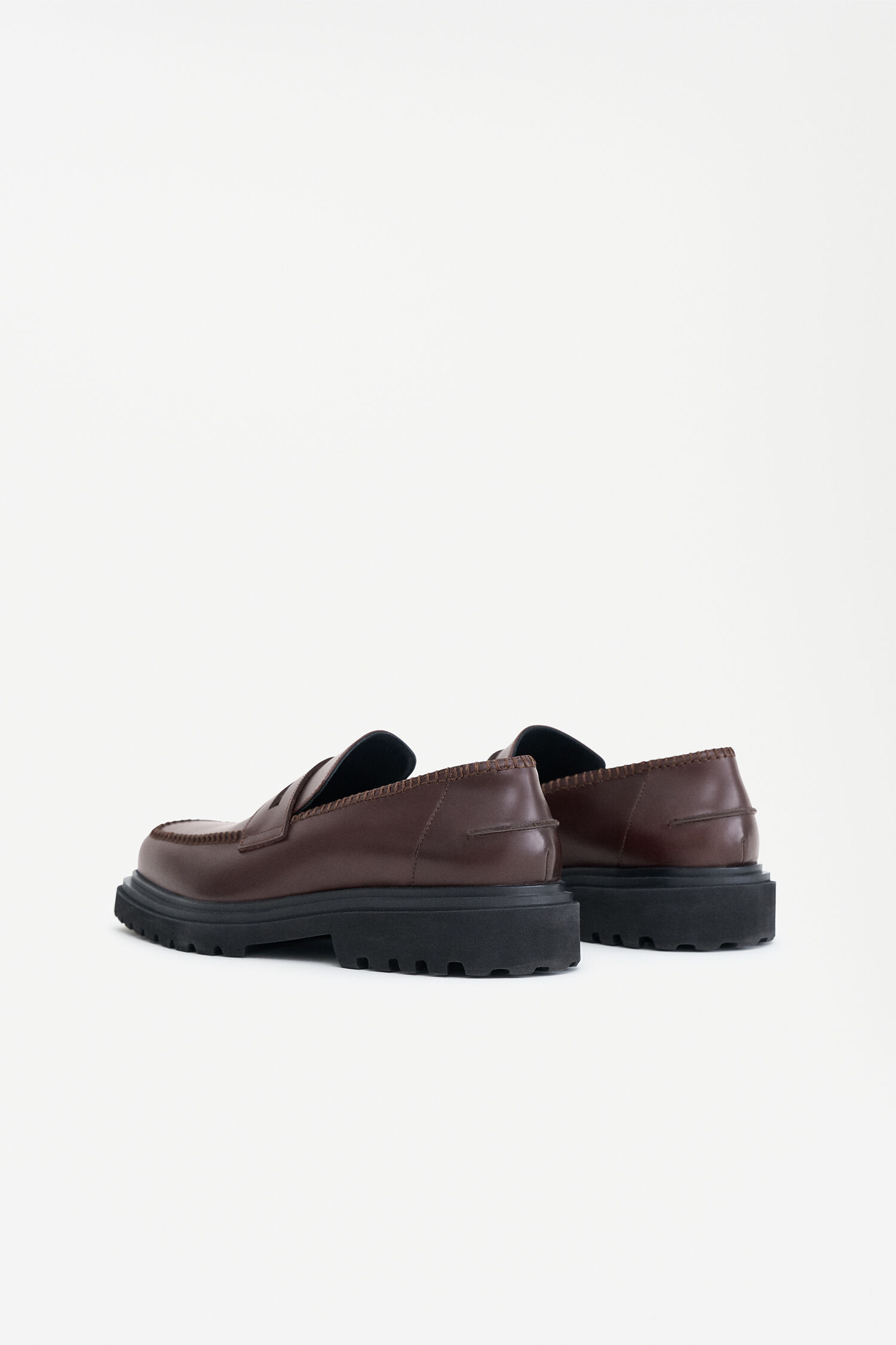 Penny Leather Loafers