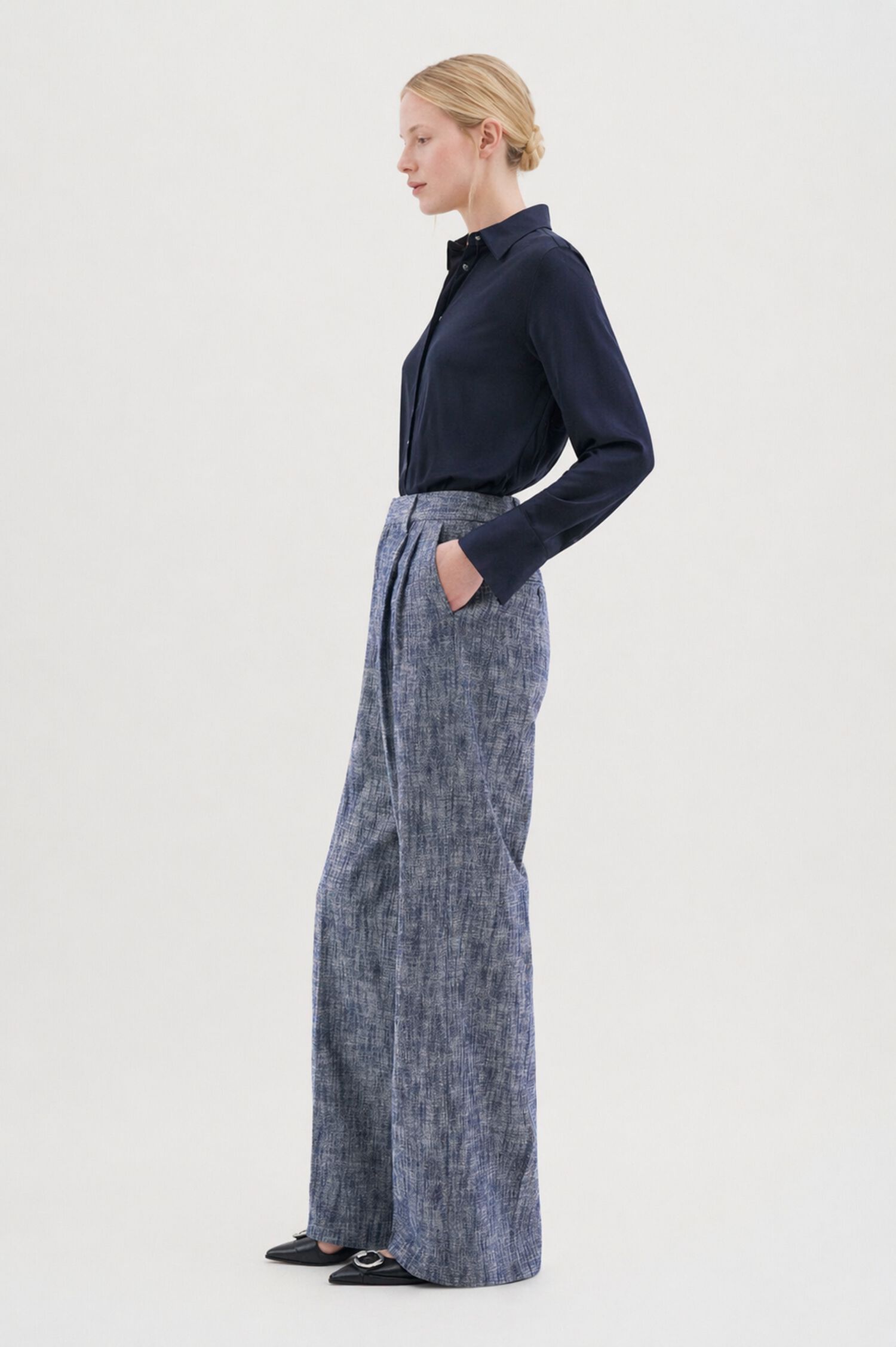 Darcey Textured Trousers