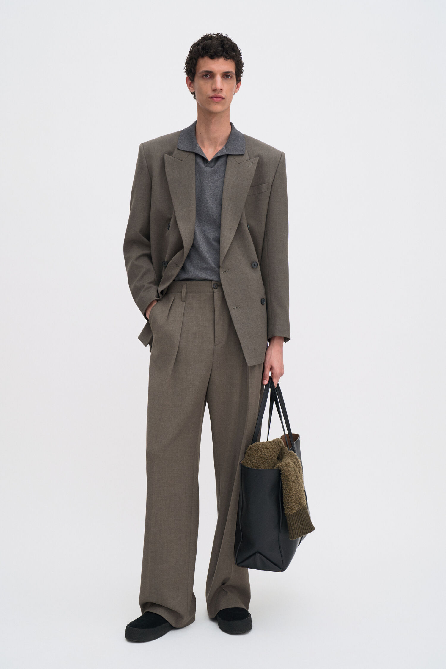 Stretch Cotton Polo T-Shirt