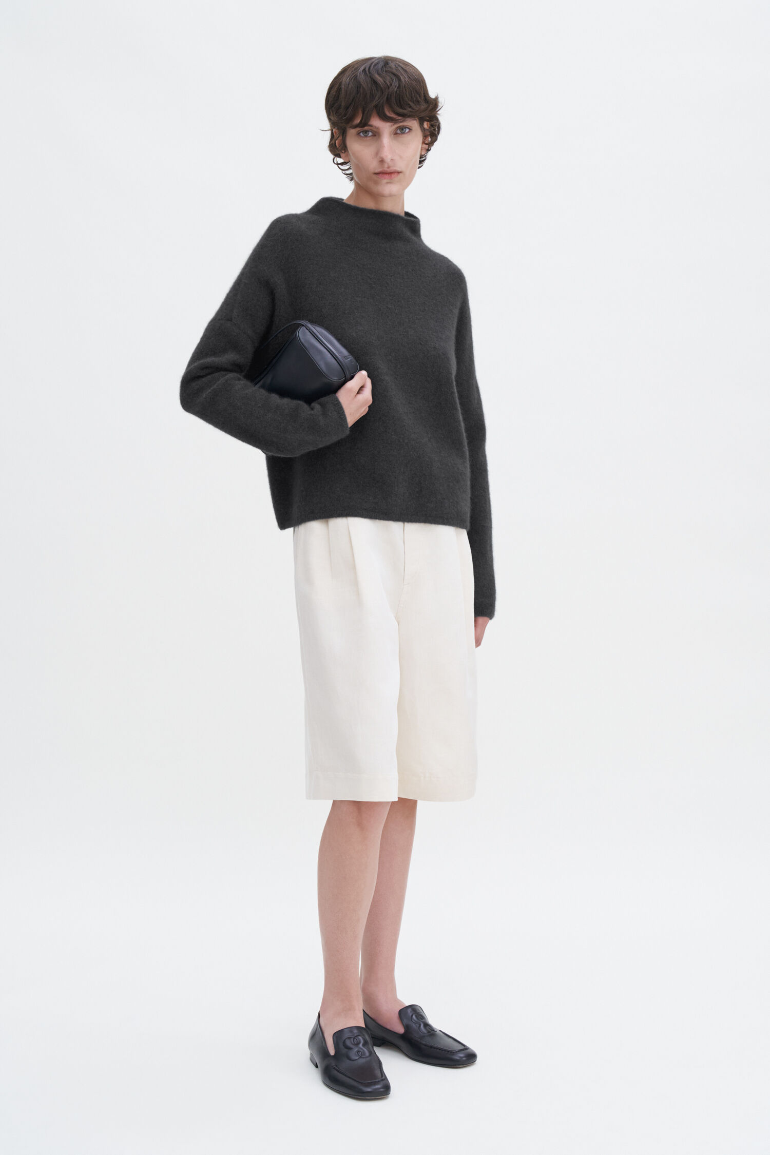 Mika Yak Green Sweater