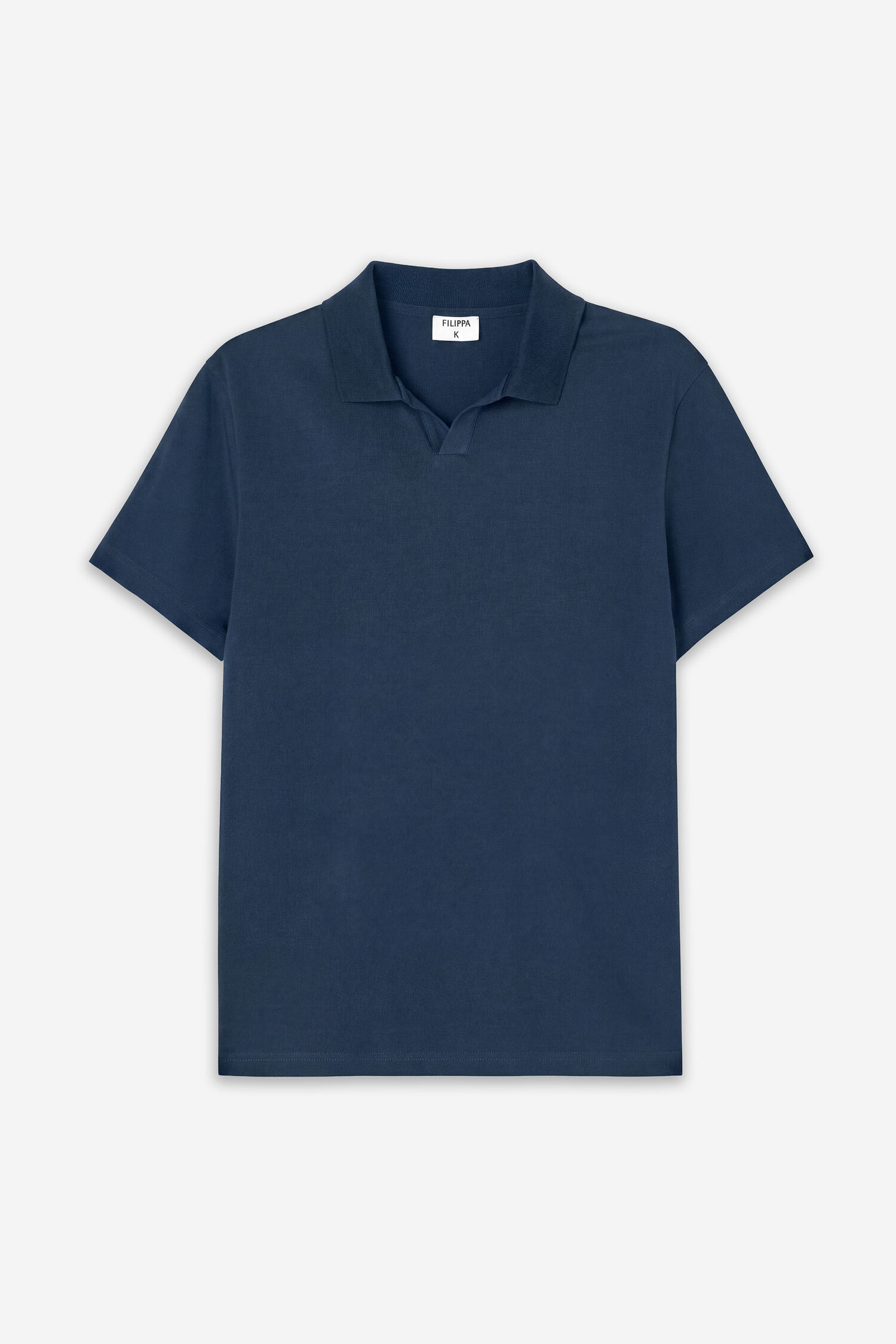 Stretch Cotton Polo T-Shirt