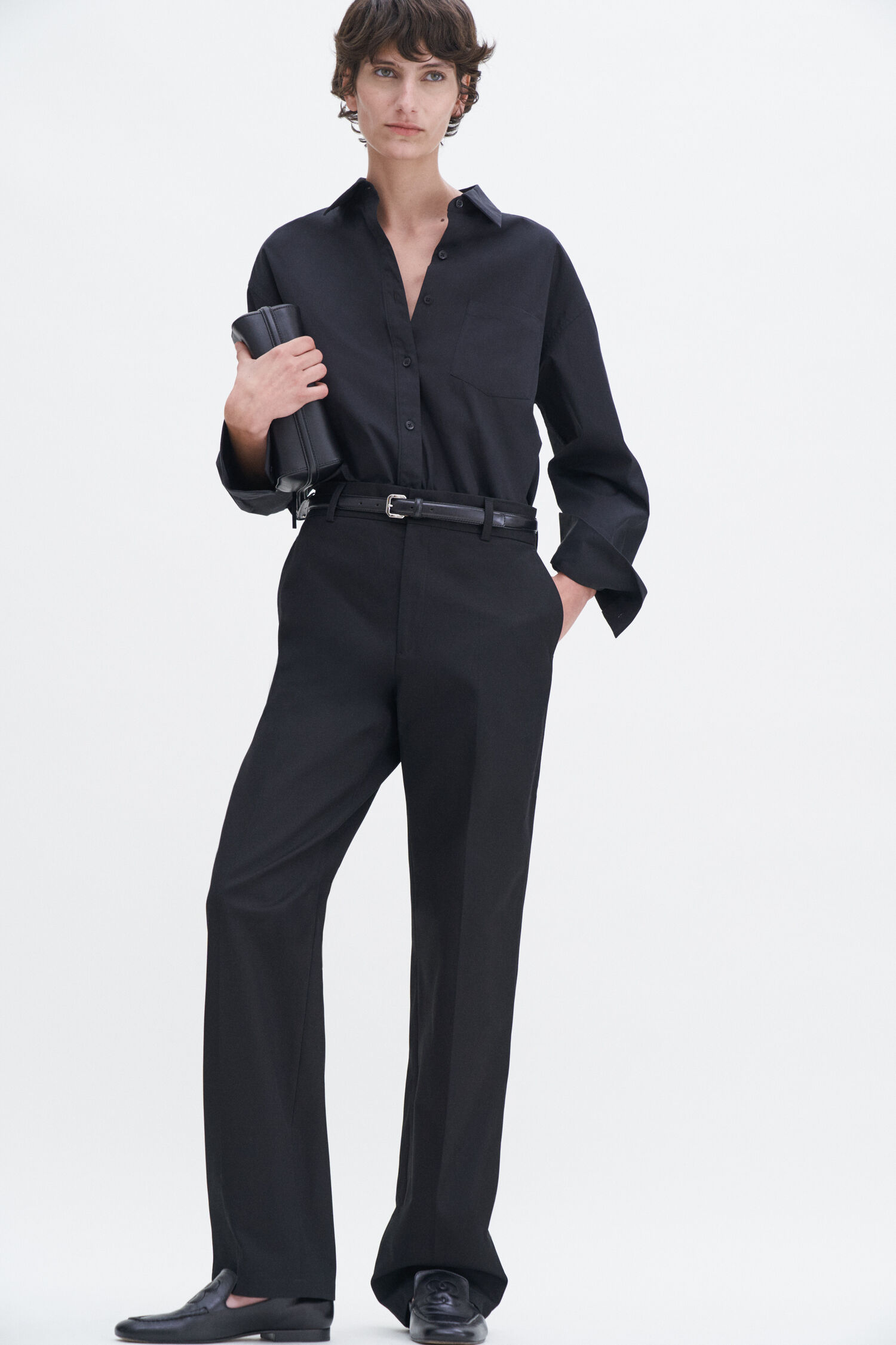 Tailored Cotton Trousers