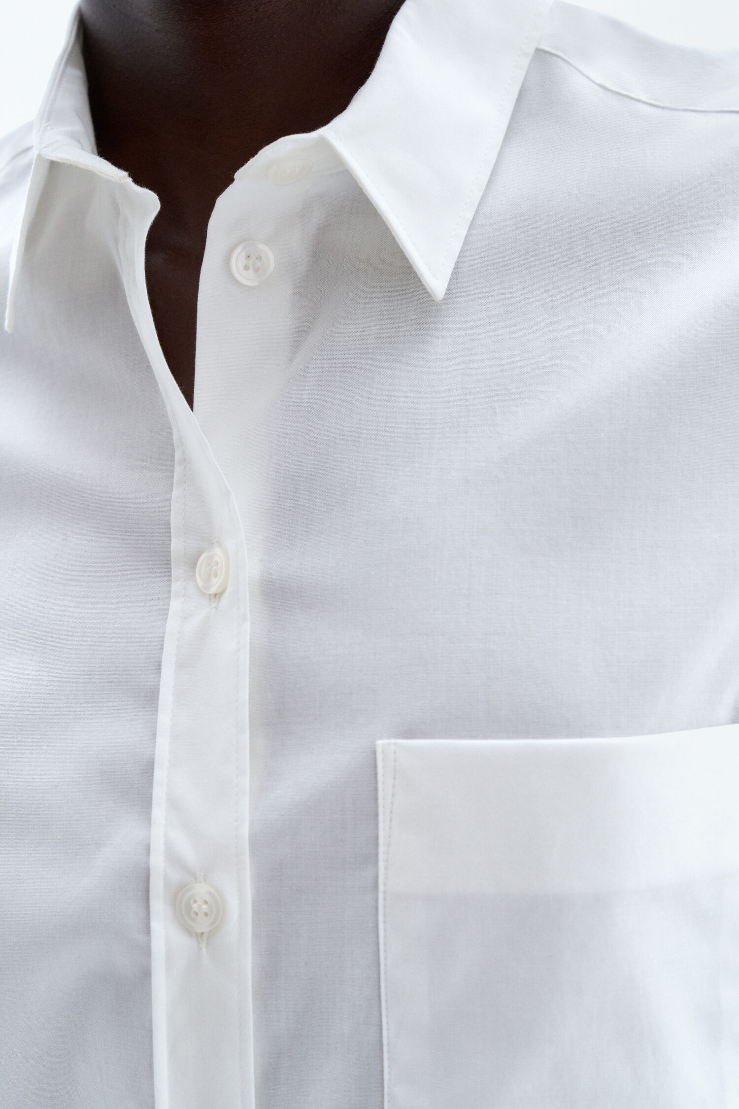 Classic Stretch Shirt - White | Filippa K
