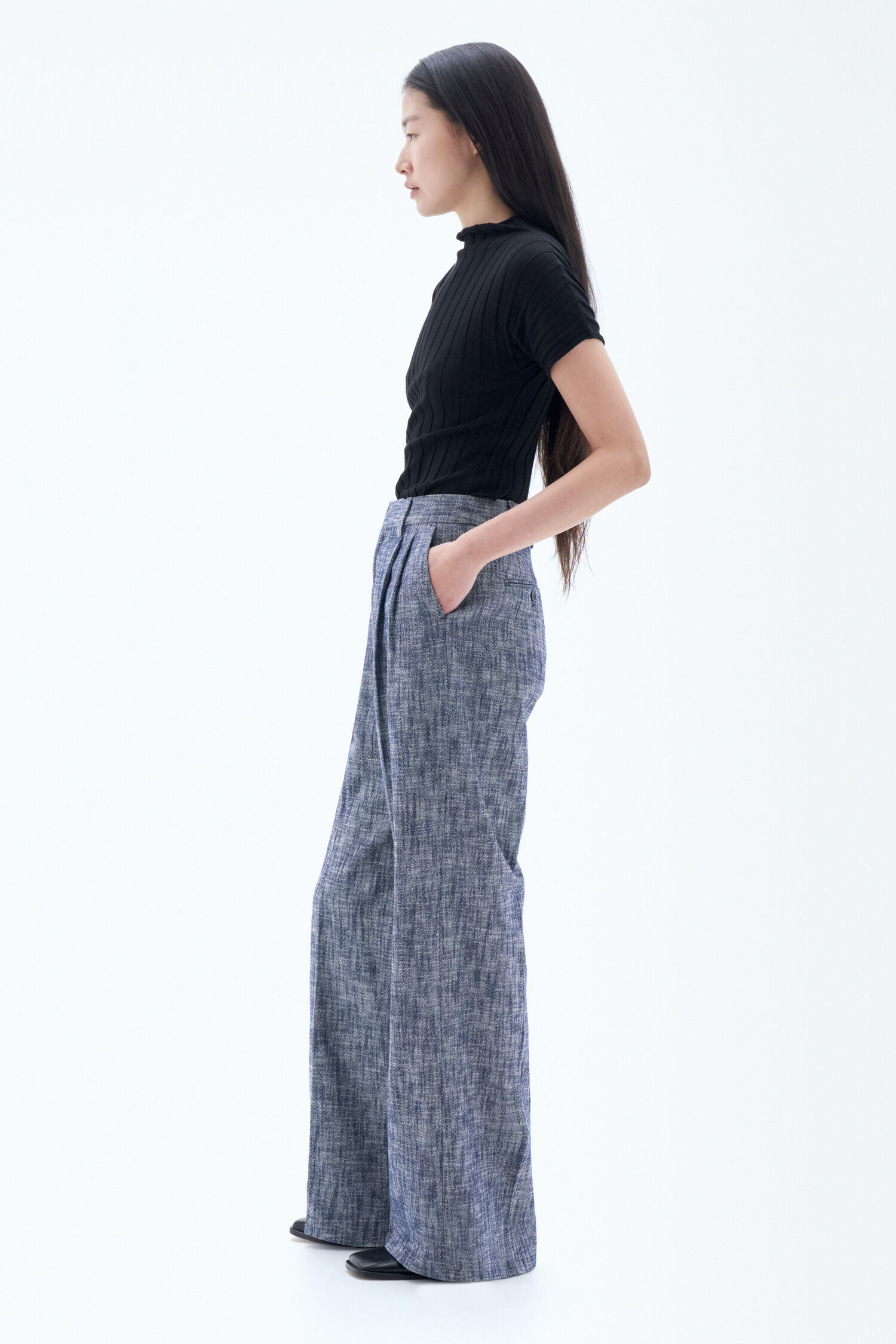 Darcey Textured Trousers