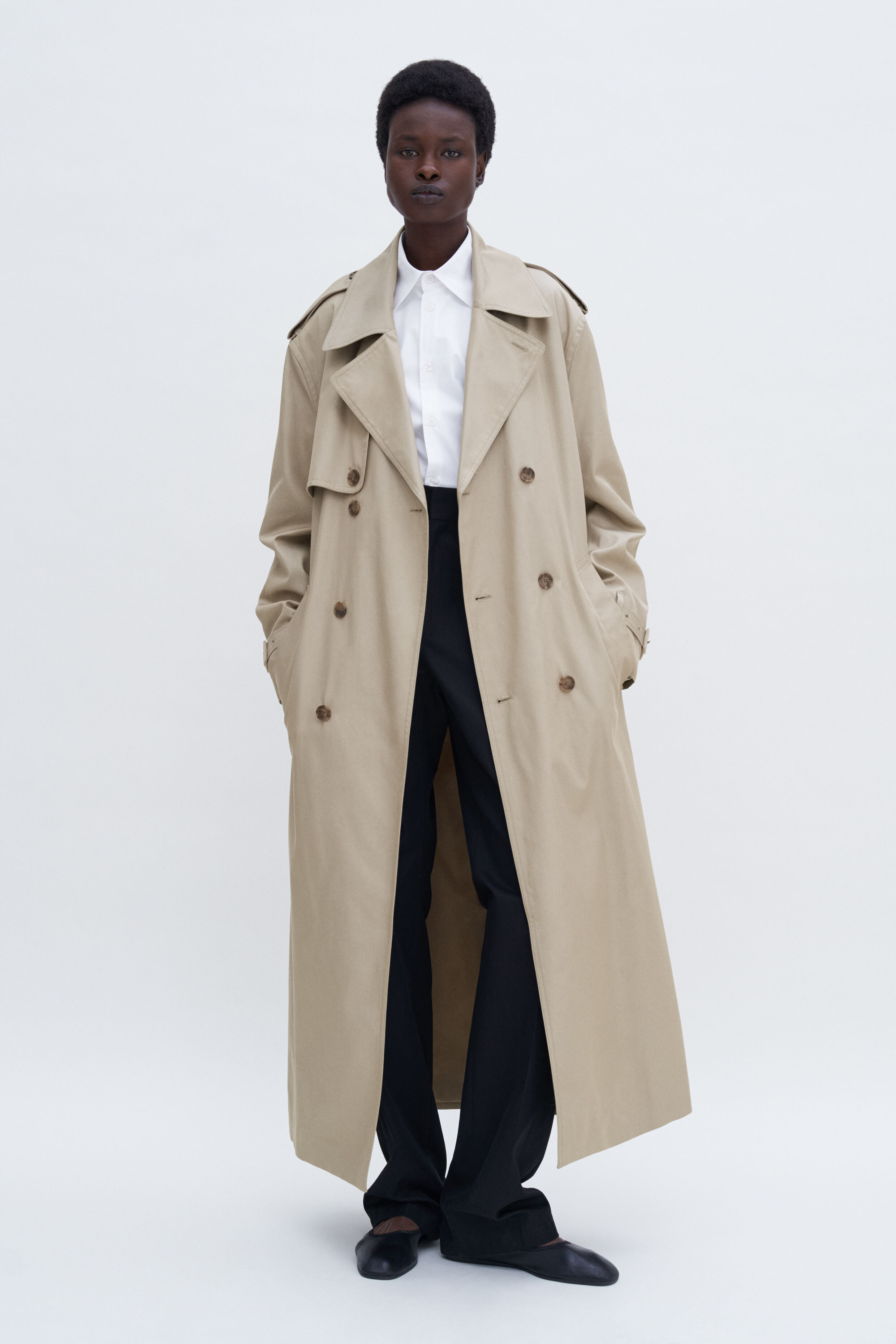 Trench Coat - Khaki Beige | Filippa K
