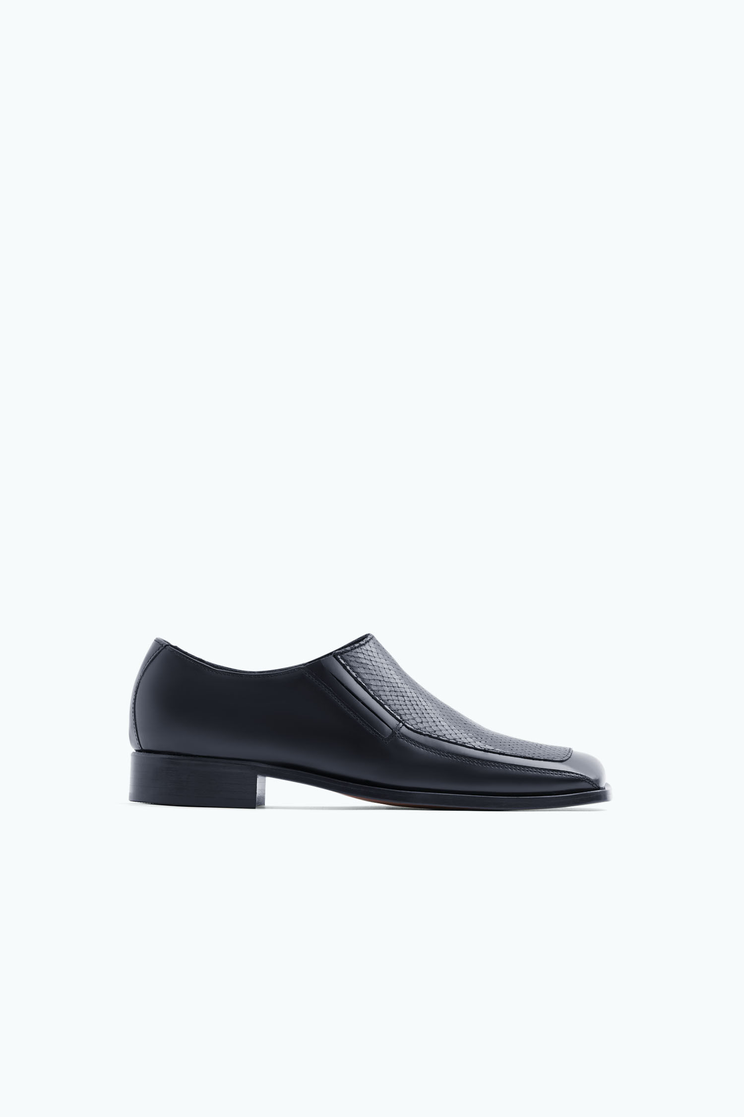 Unisex Leather Loafers Black Filippa K