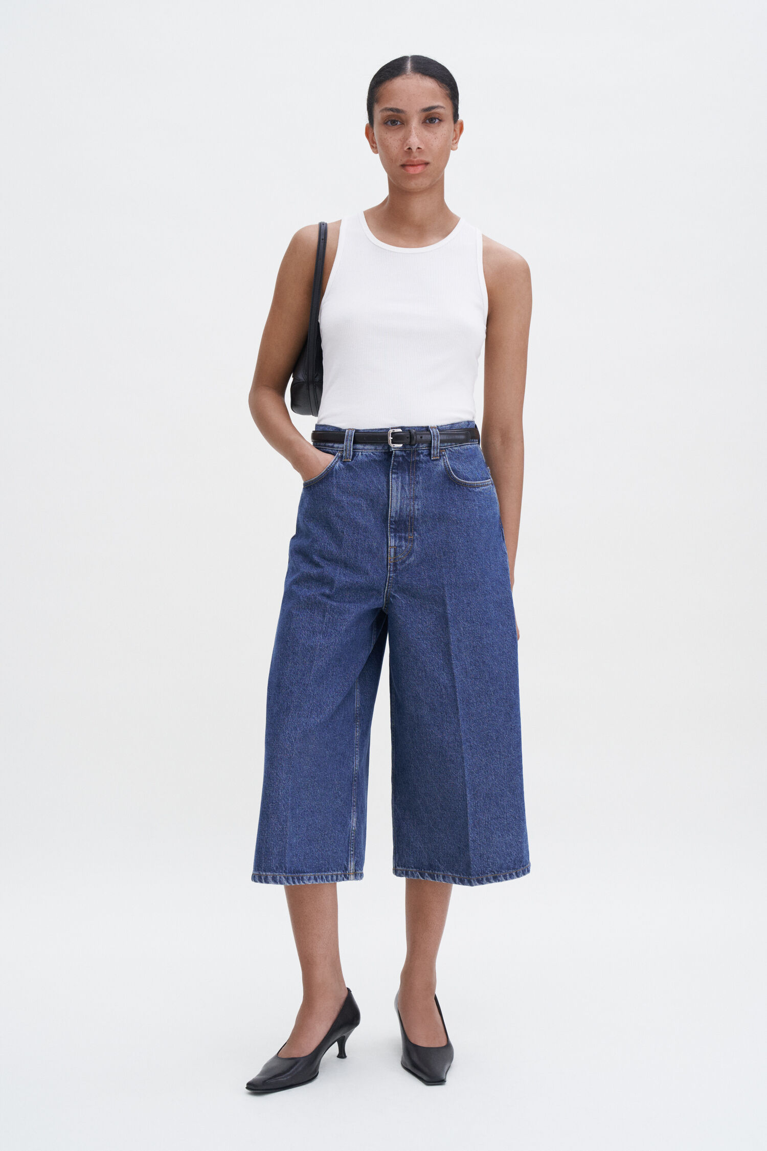 Jean Work Shorts