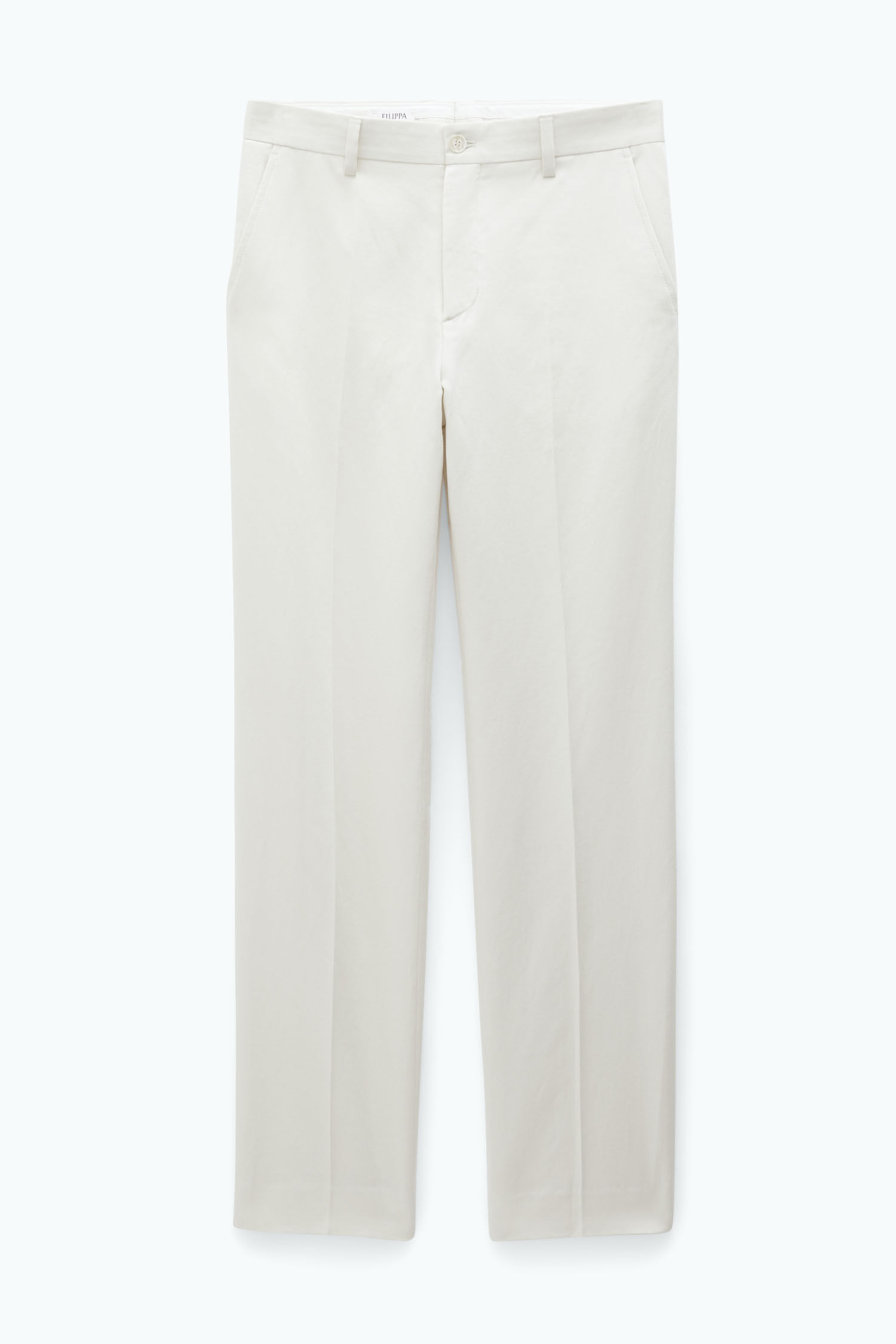 Straight Linen Trousers