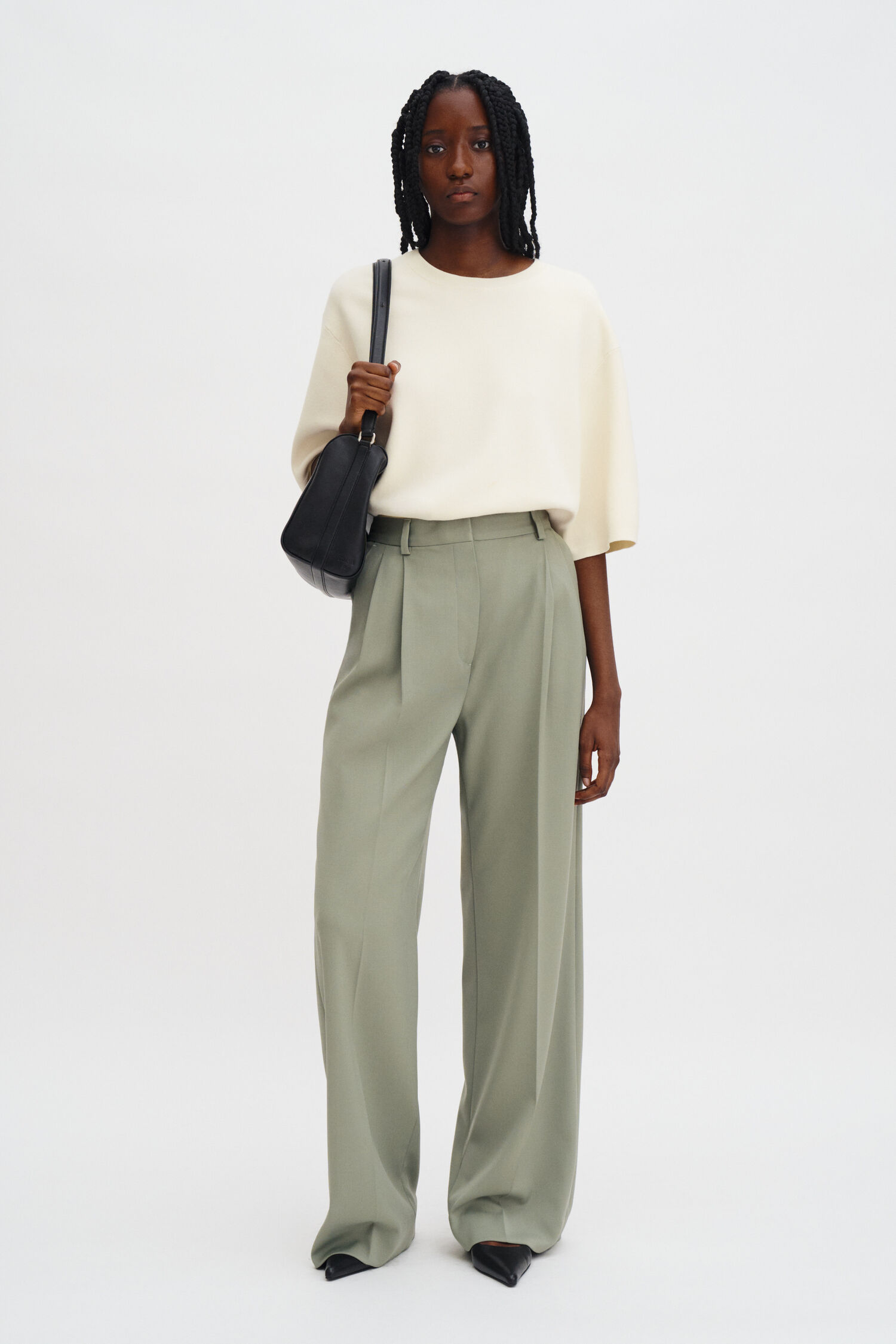 Darcey Wool Trousers