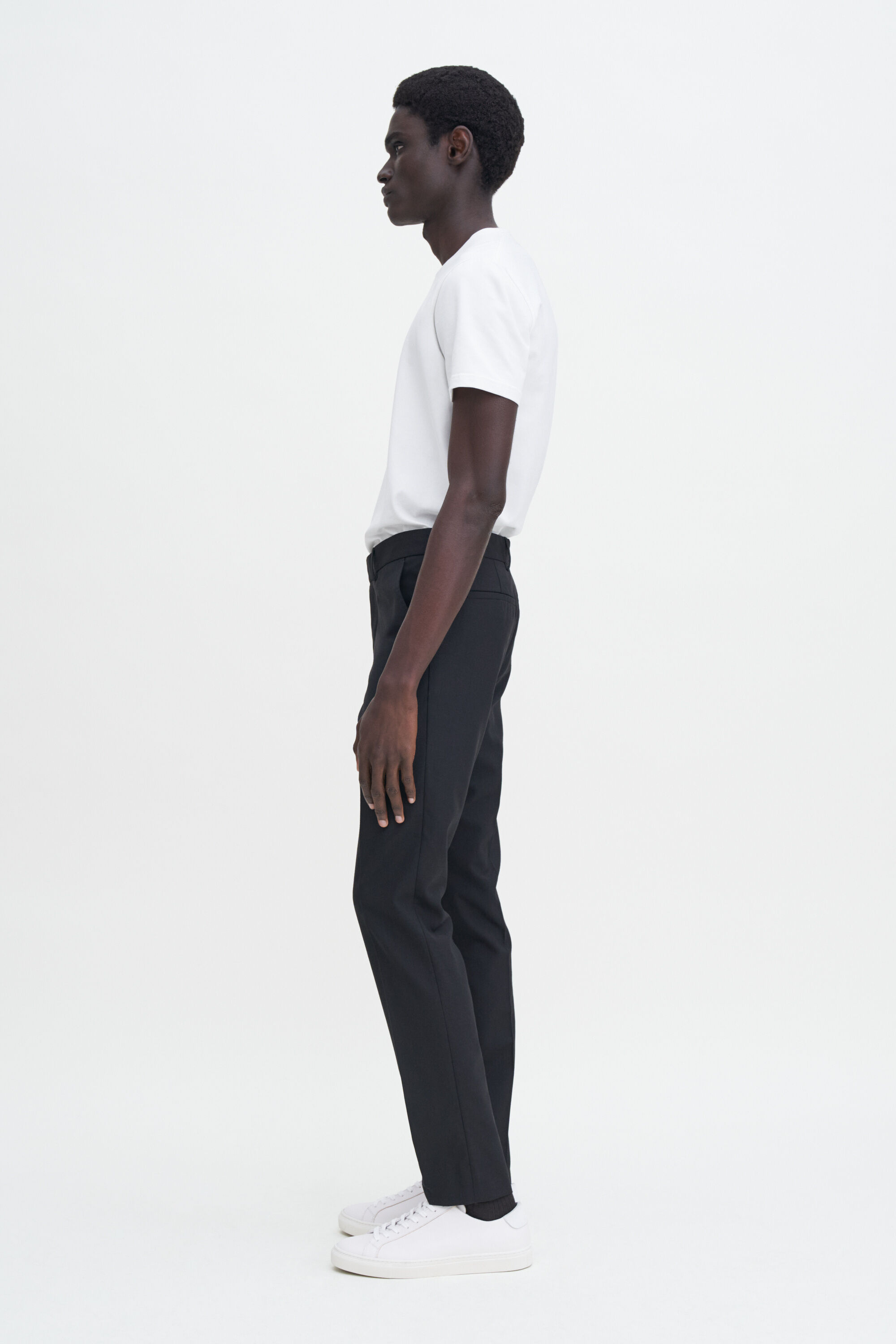 Liam Wool Trousers - Black | FILIPPA K