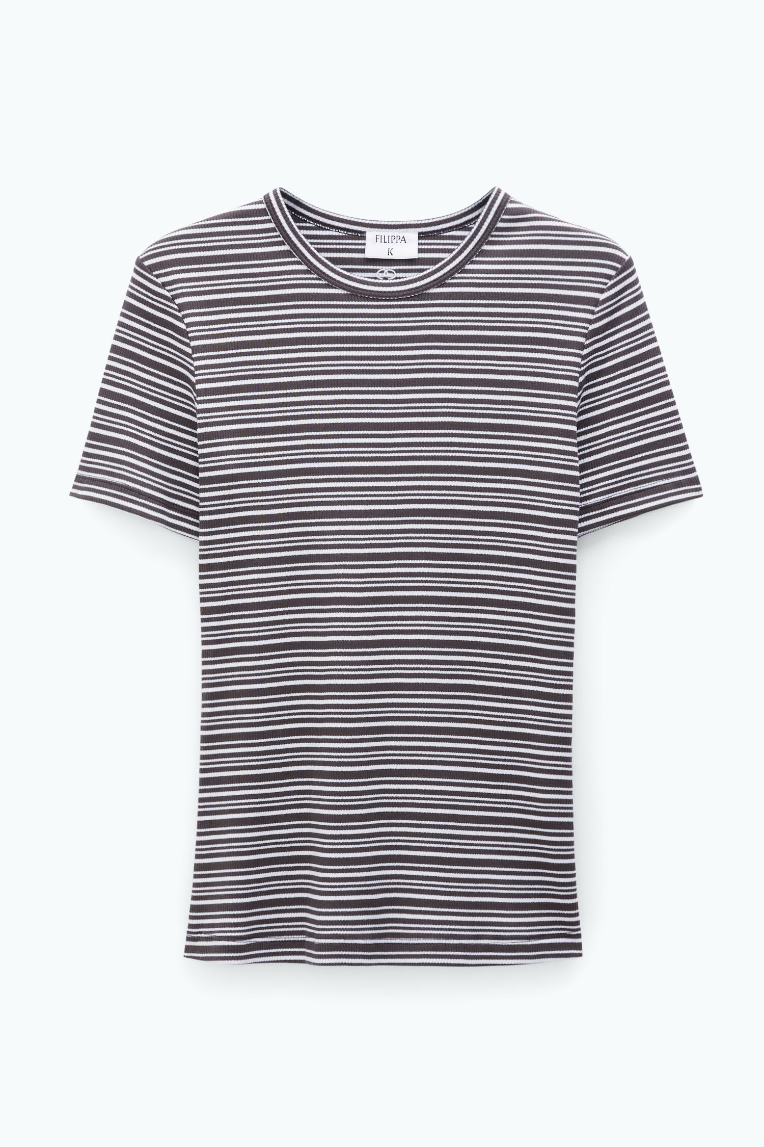 Black and white striped t shirt mens cheap