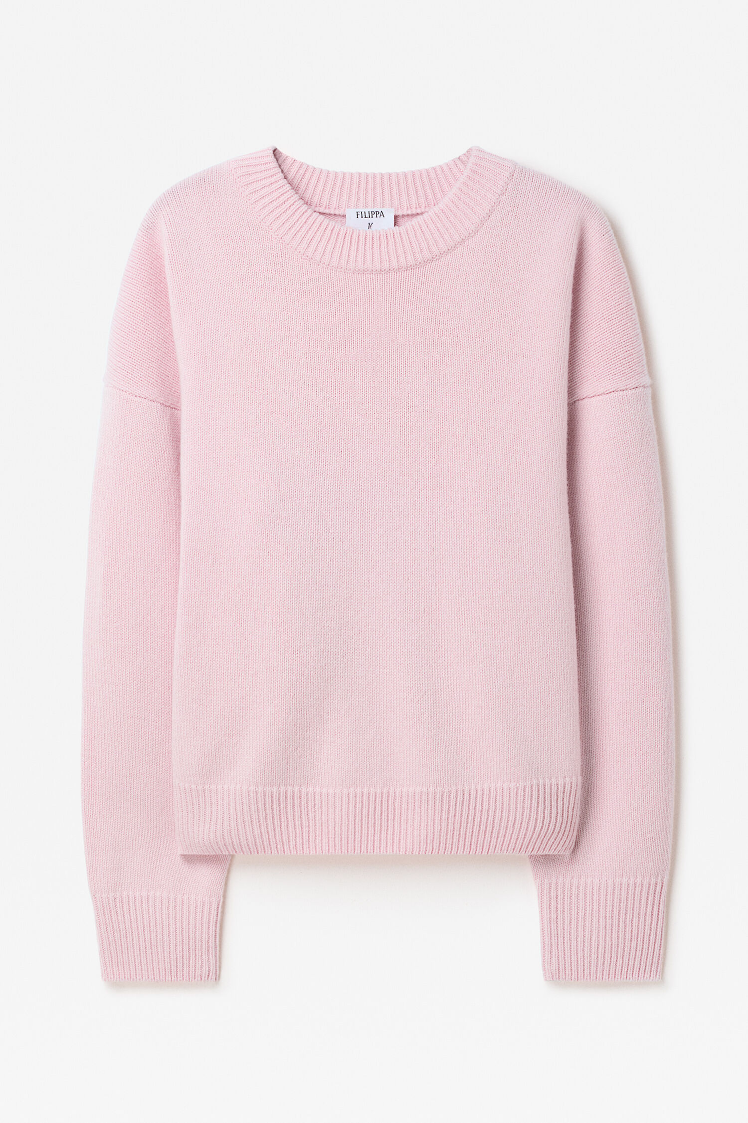 Wool Cashmere Crewneck Sweater