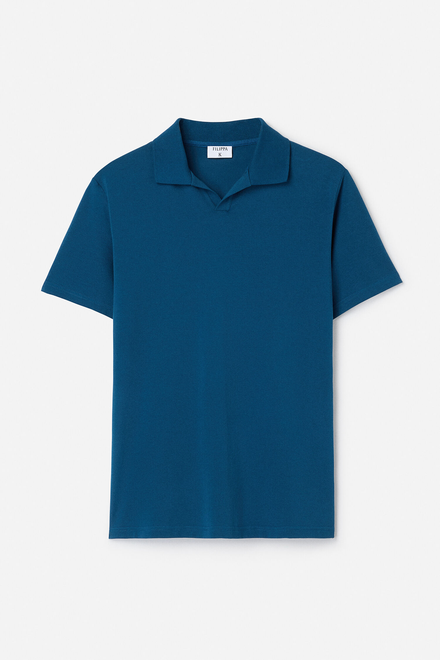 Stretch Cotton Polo T-Shirt