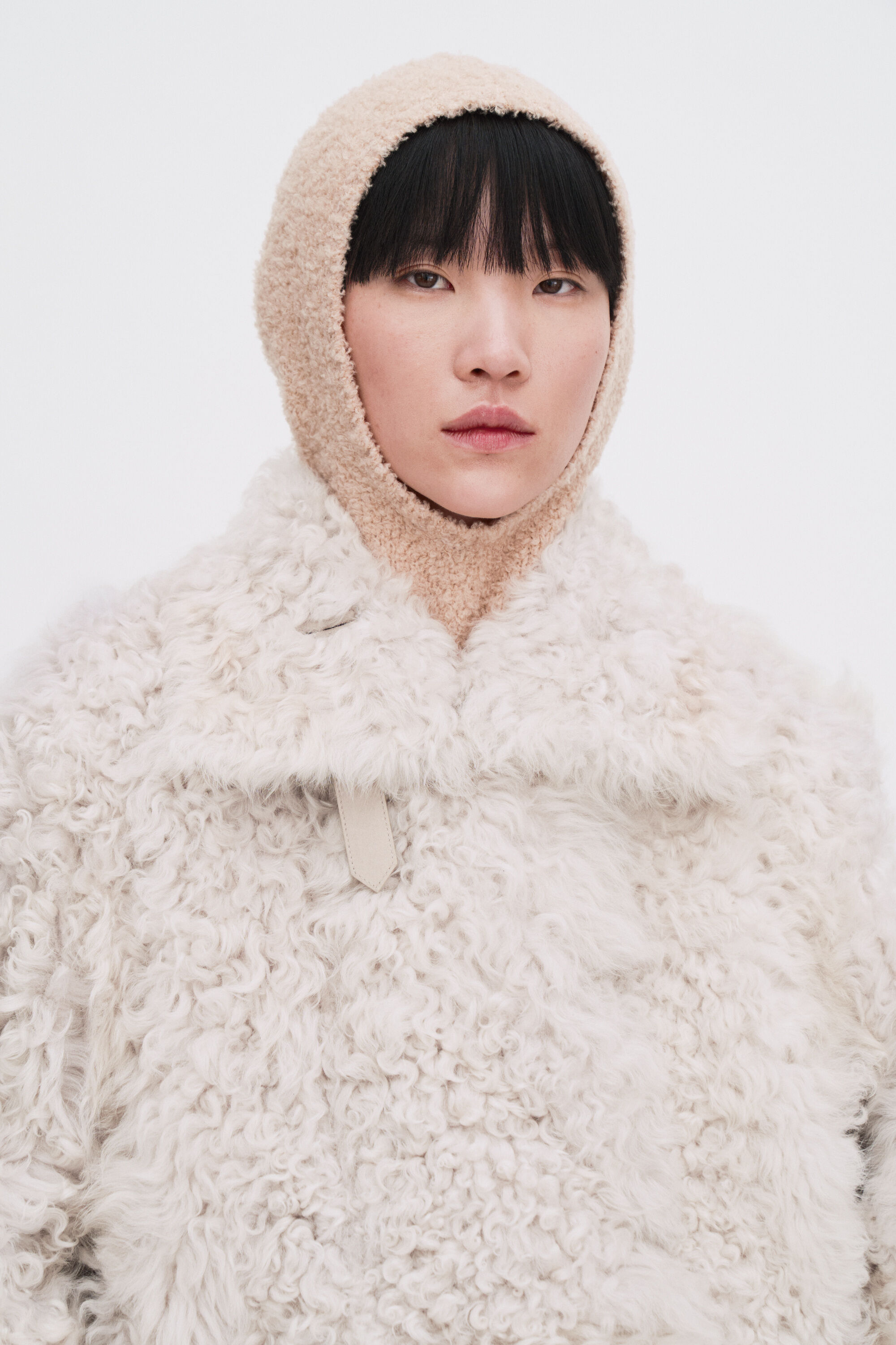 Fluffy Balaclava - Dusty Pink | FILIPPA K