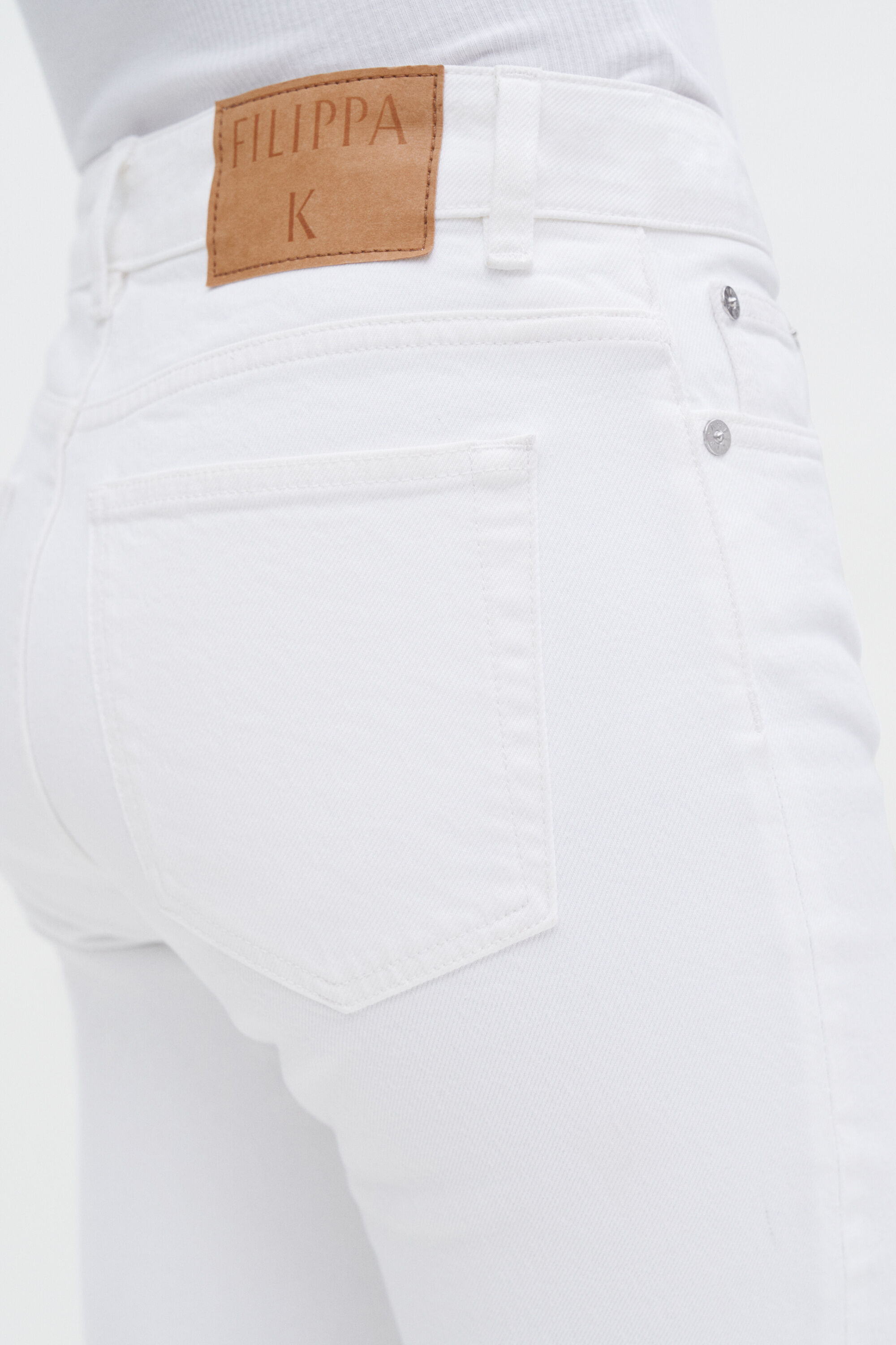 Stella Jeans Cropped - Washed White | Filippa K