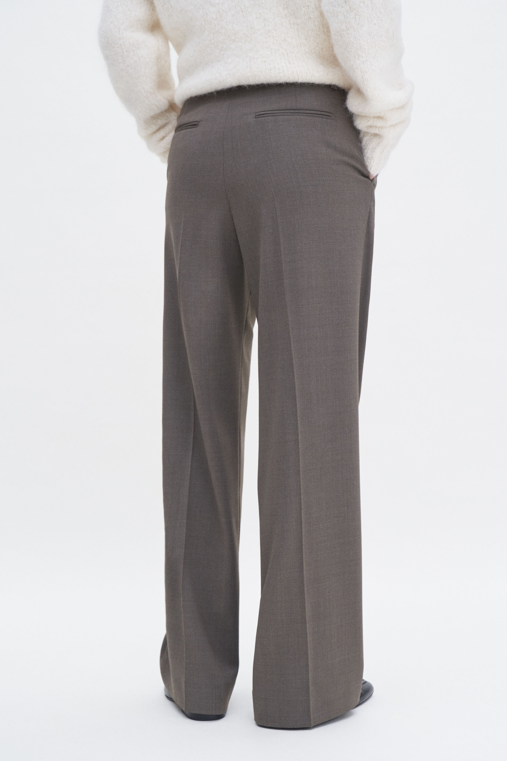 Tailored Trousers - Driftwood | Filippa K
