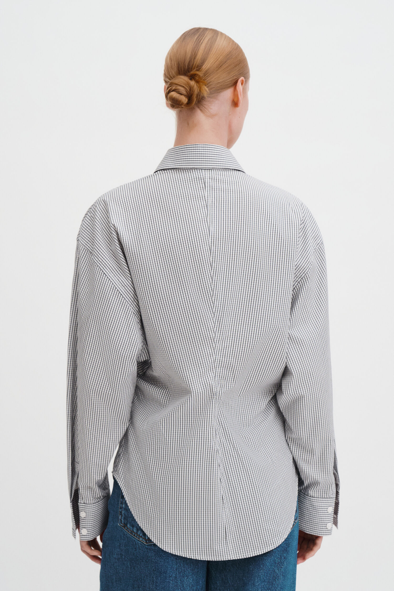 Hourglass Microcheck Shirt
