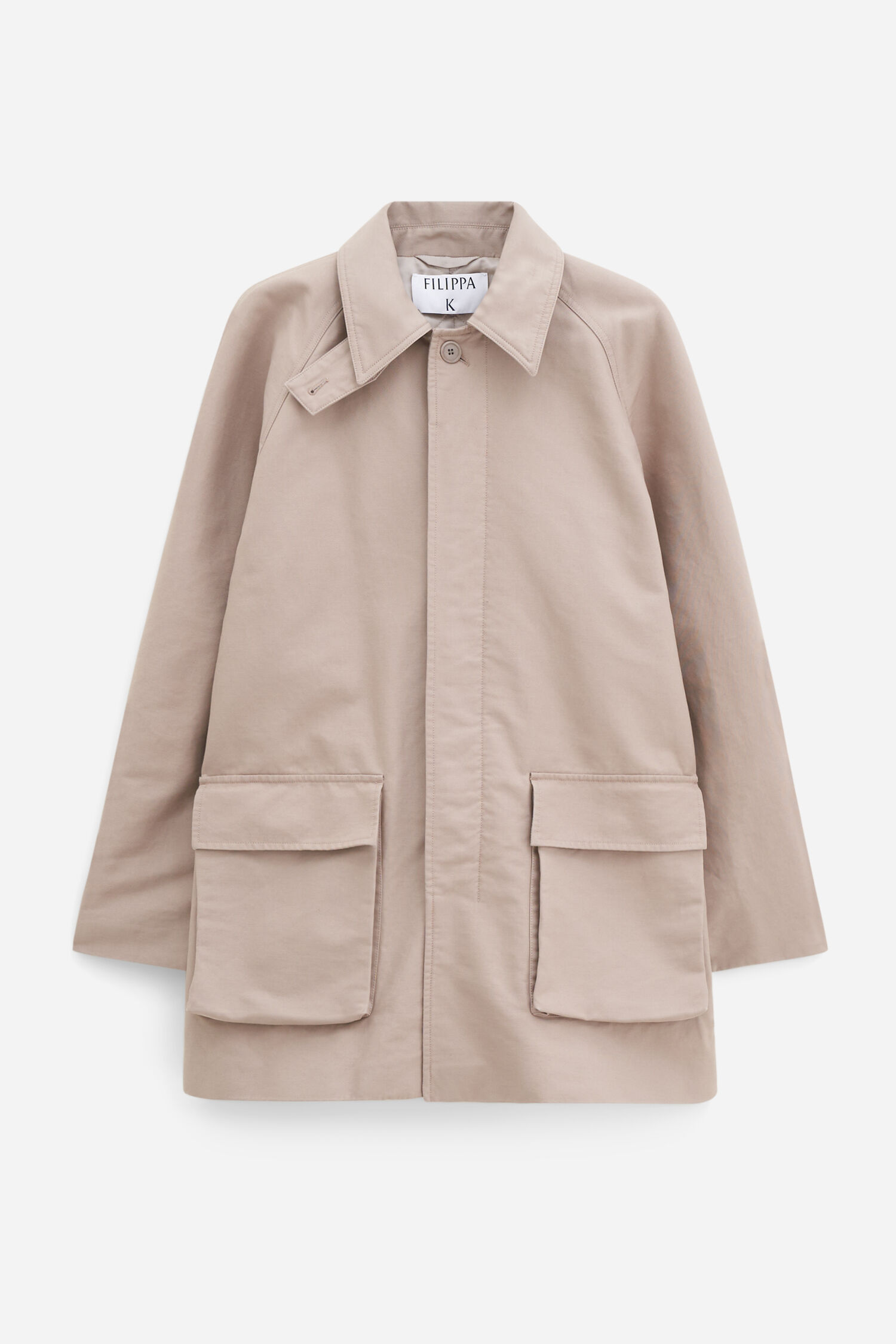 Padded Patch Pocket Jacket