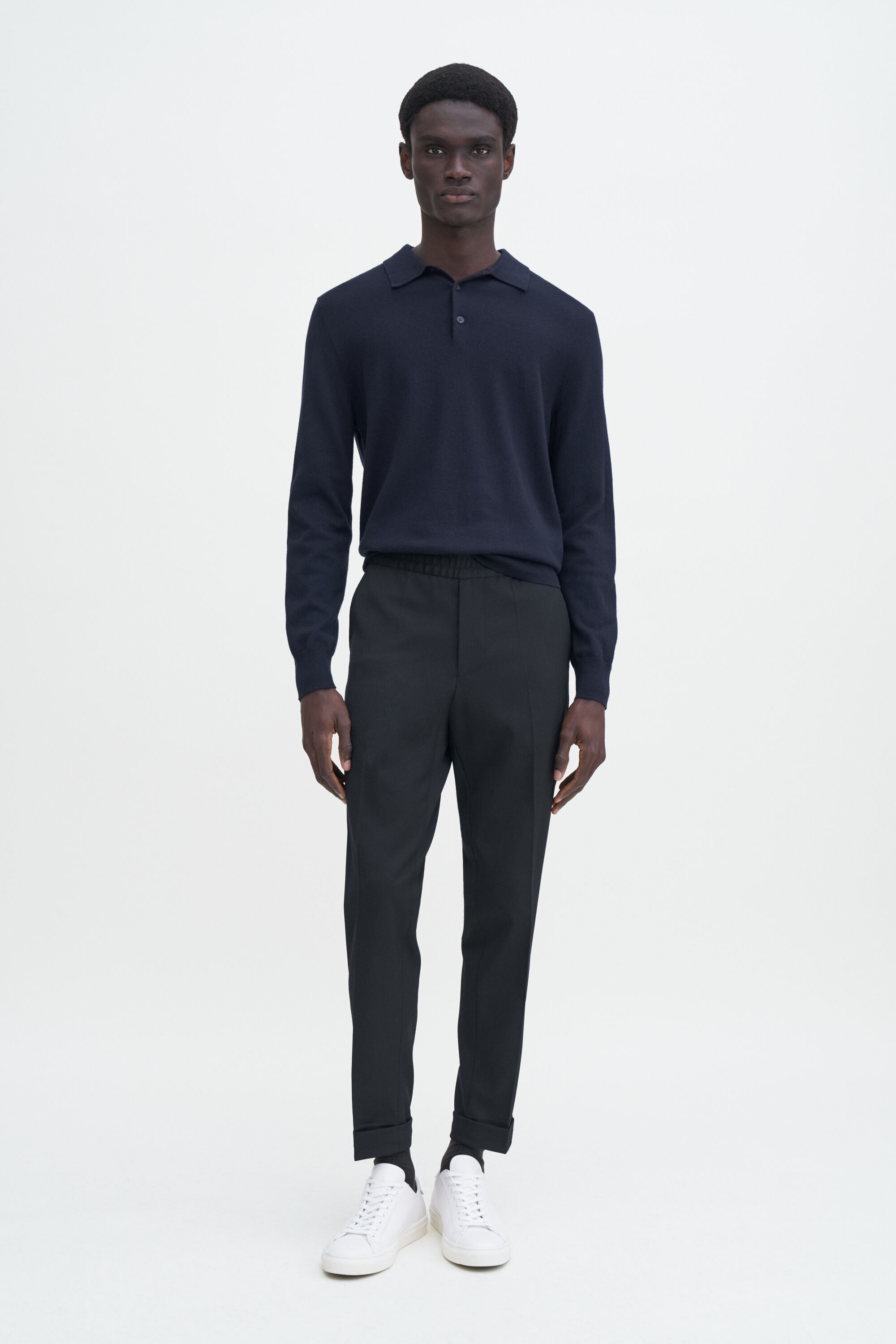 Filippa k hudson twill cropped trousers top