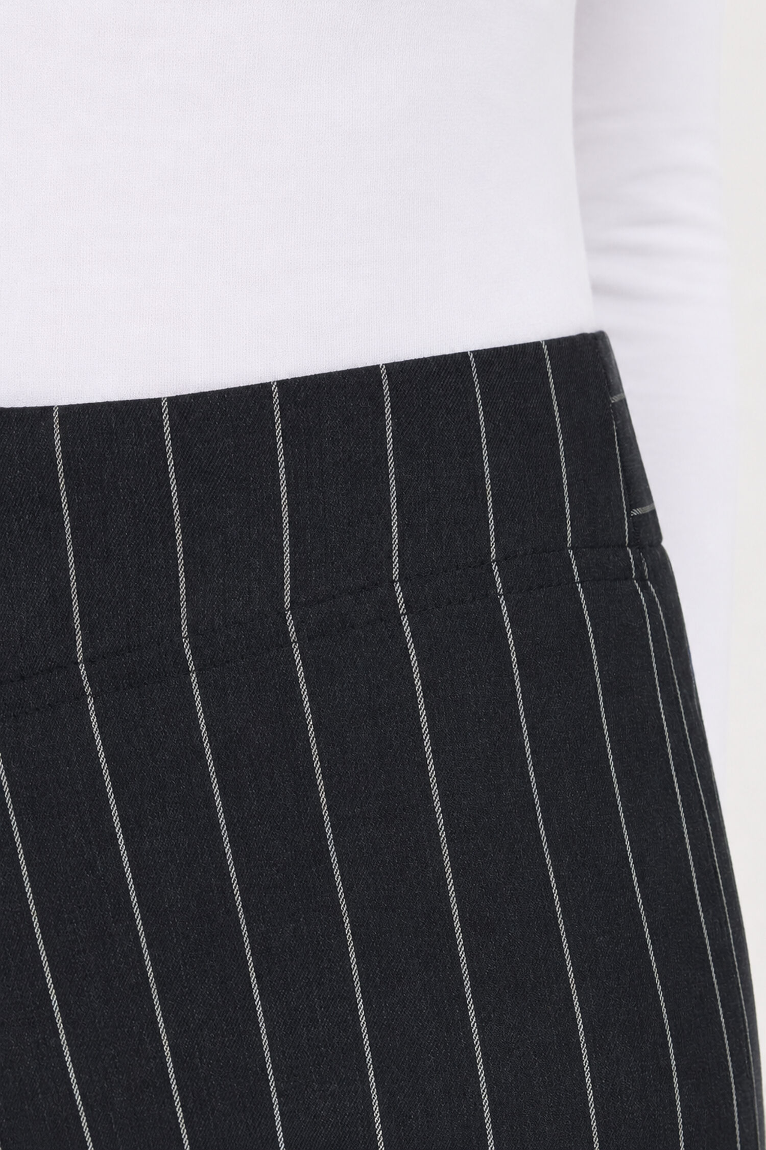 Slim Pinstripe Trousers