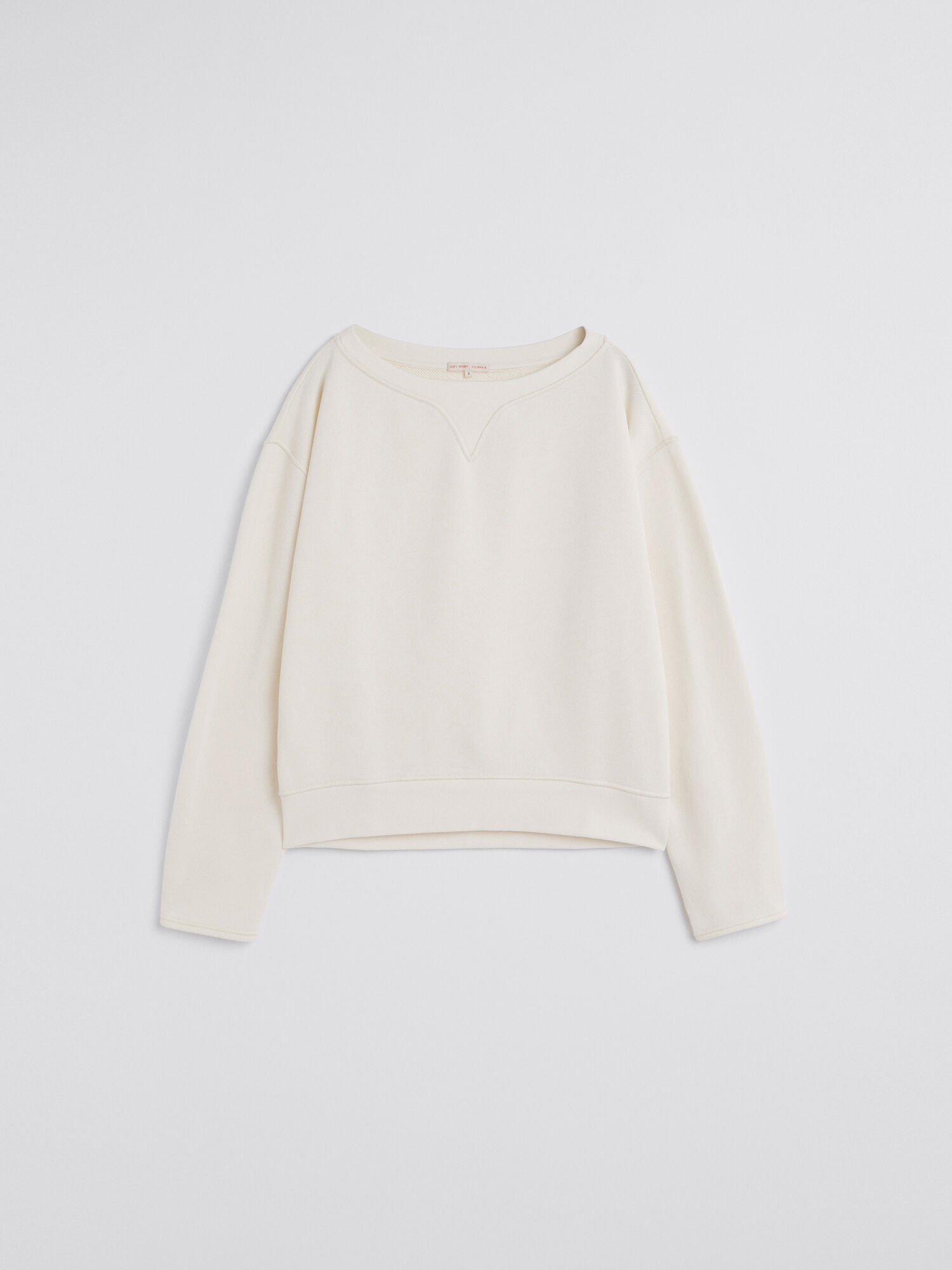 Boatneck sweatshirt new arrivals